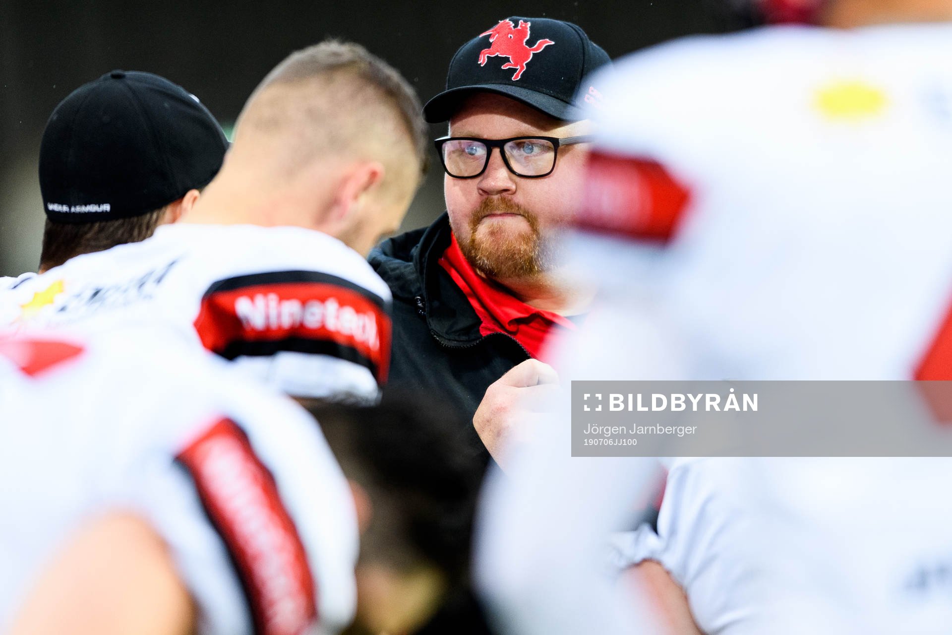 Carlstad Crusaders head coach BD Kennedy