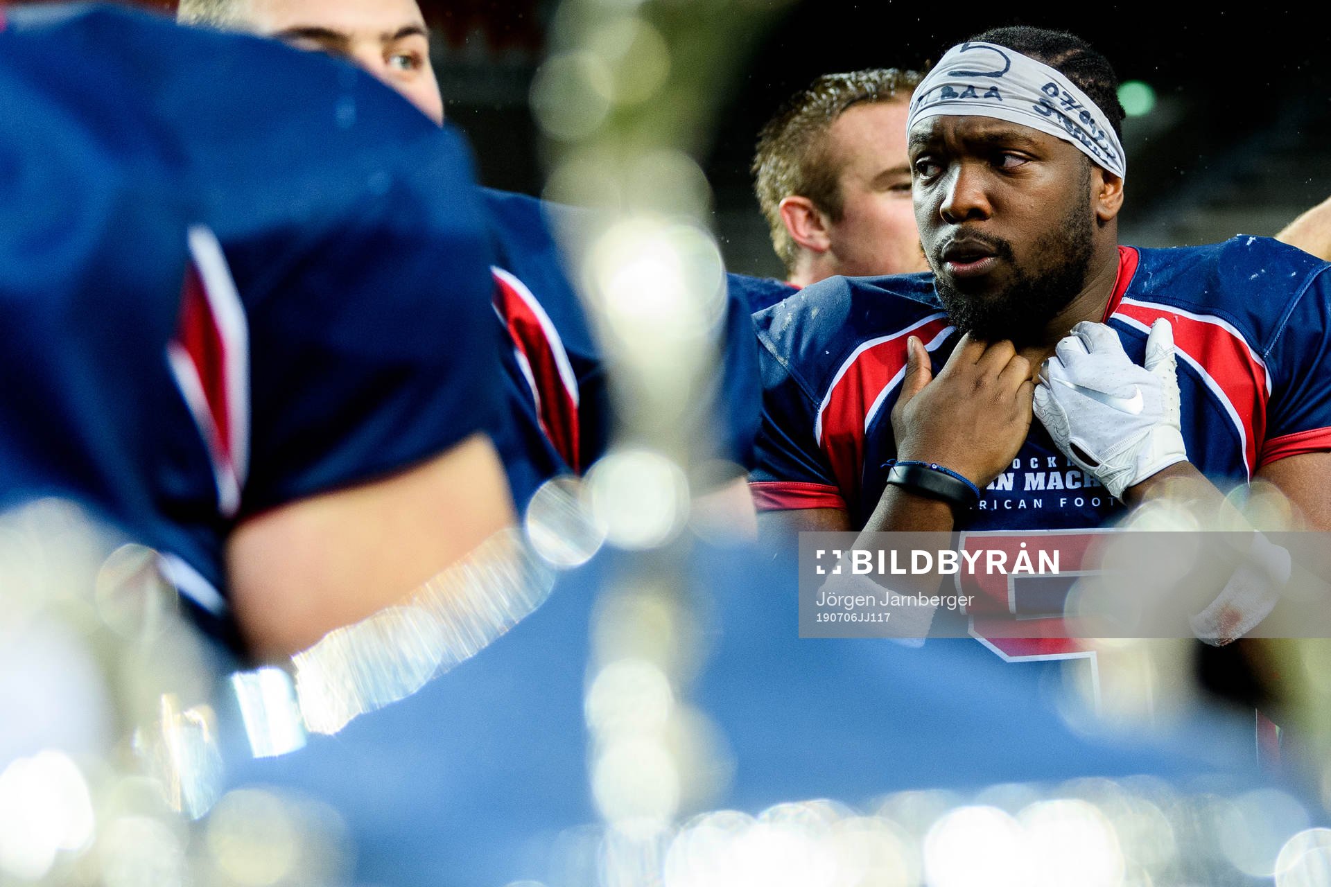 Stockholm Mean Machines Joshua Arena med SM-bucklan i