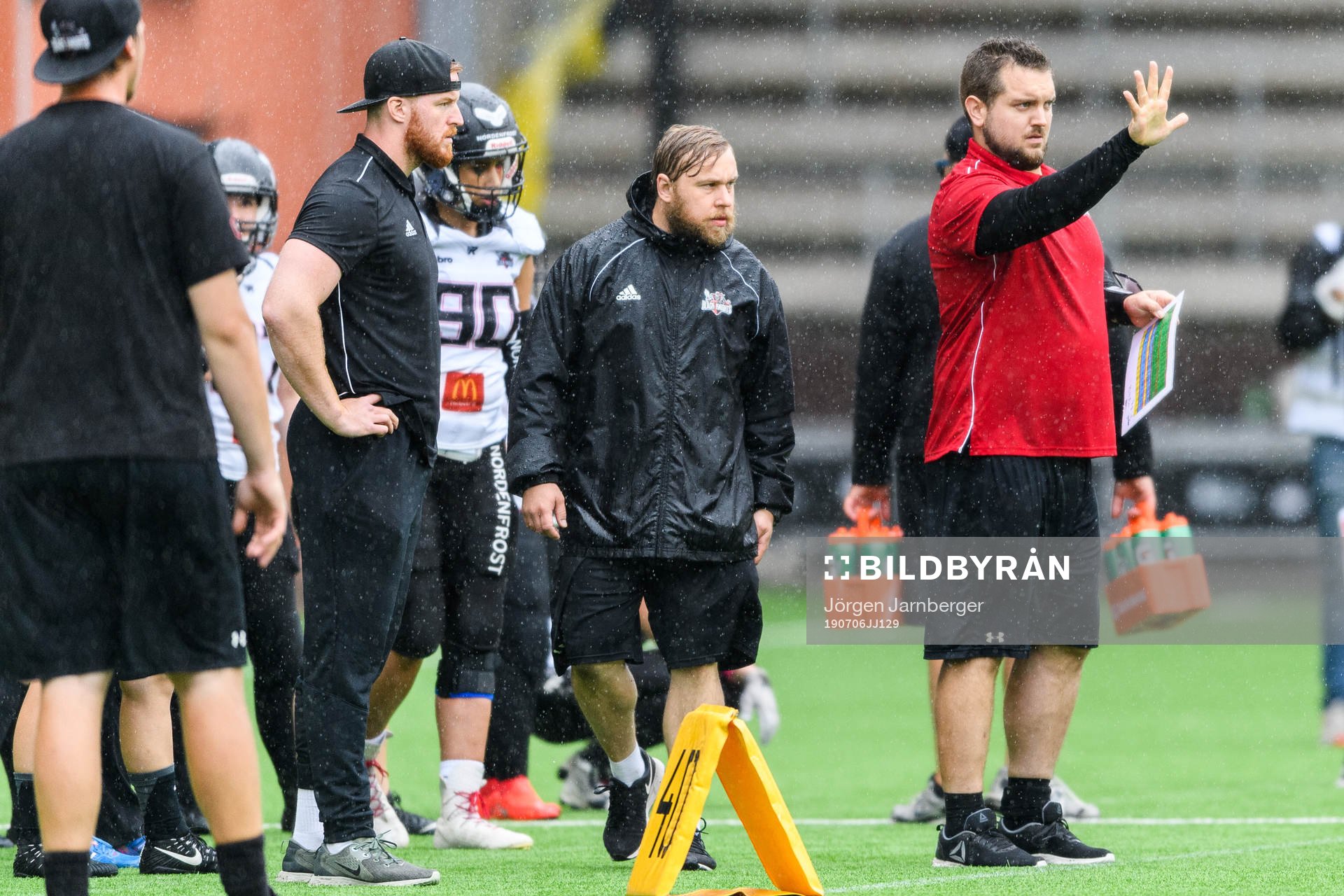 Örebro Black Knights head coach Lars Björkman