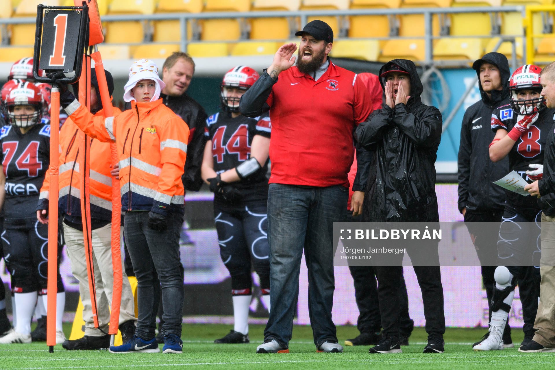 Carlstad Crusaders head coach Christian Forsman