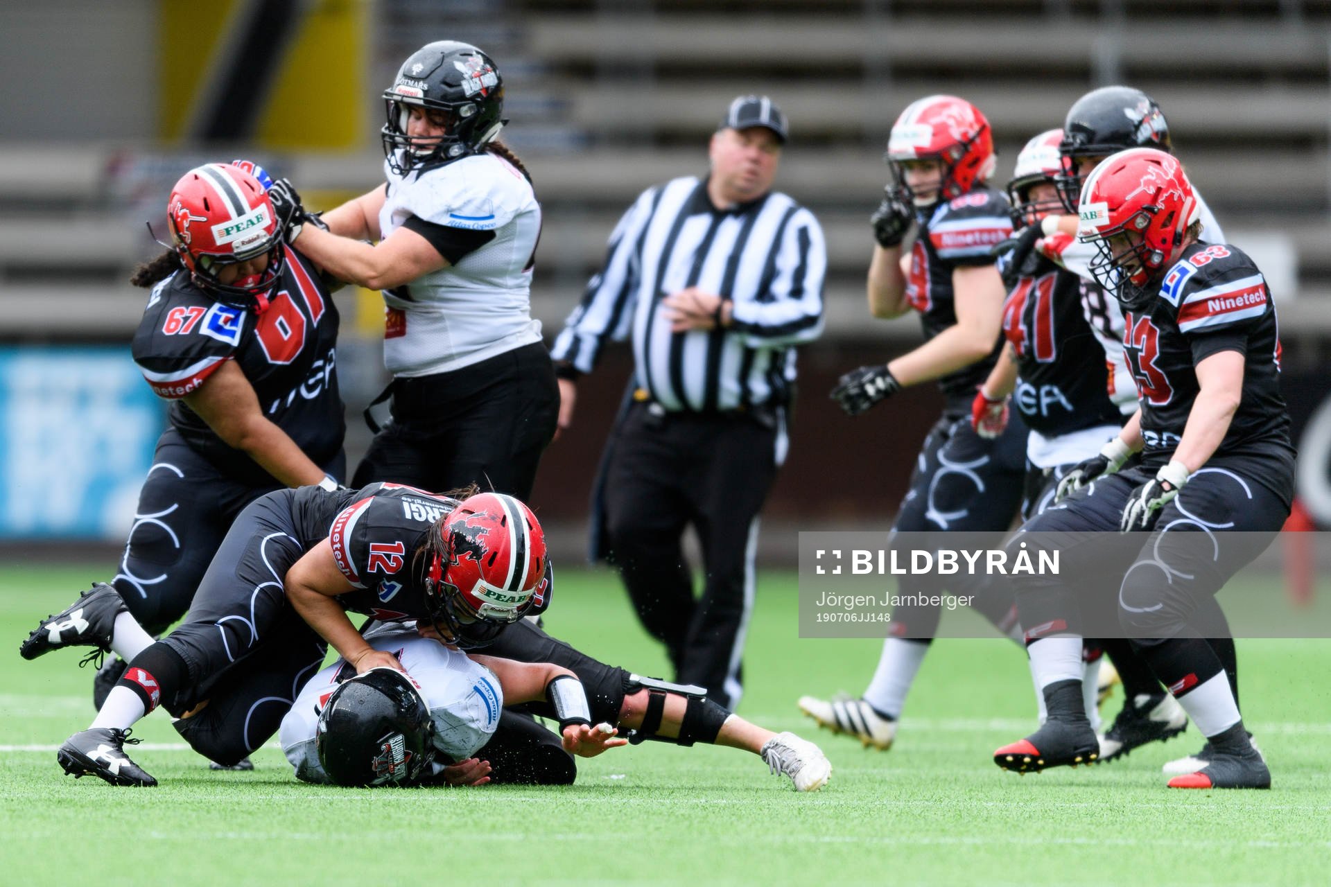 Carlstad Crusaders Karin Ullen stoppar Örebro Black