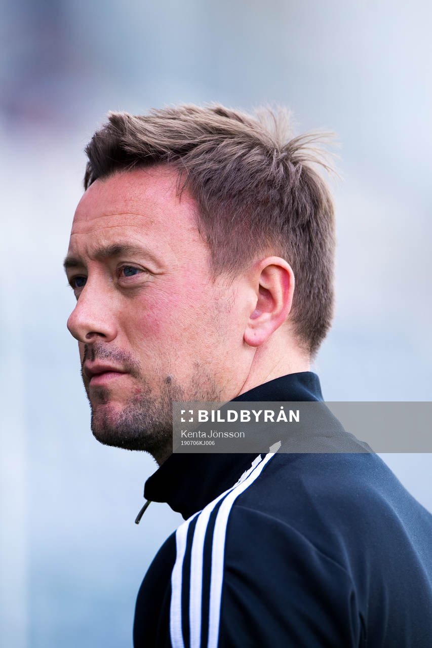 Östersunds tränare Ian Burchnall