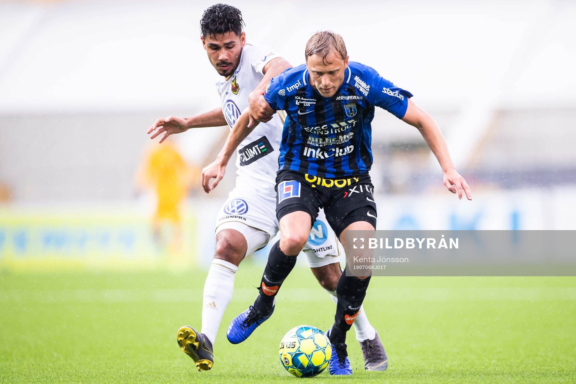 Östersunds Hosam Aiesh och Sirius Christer Gustafsson