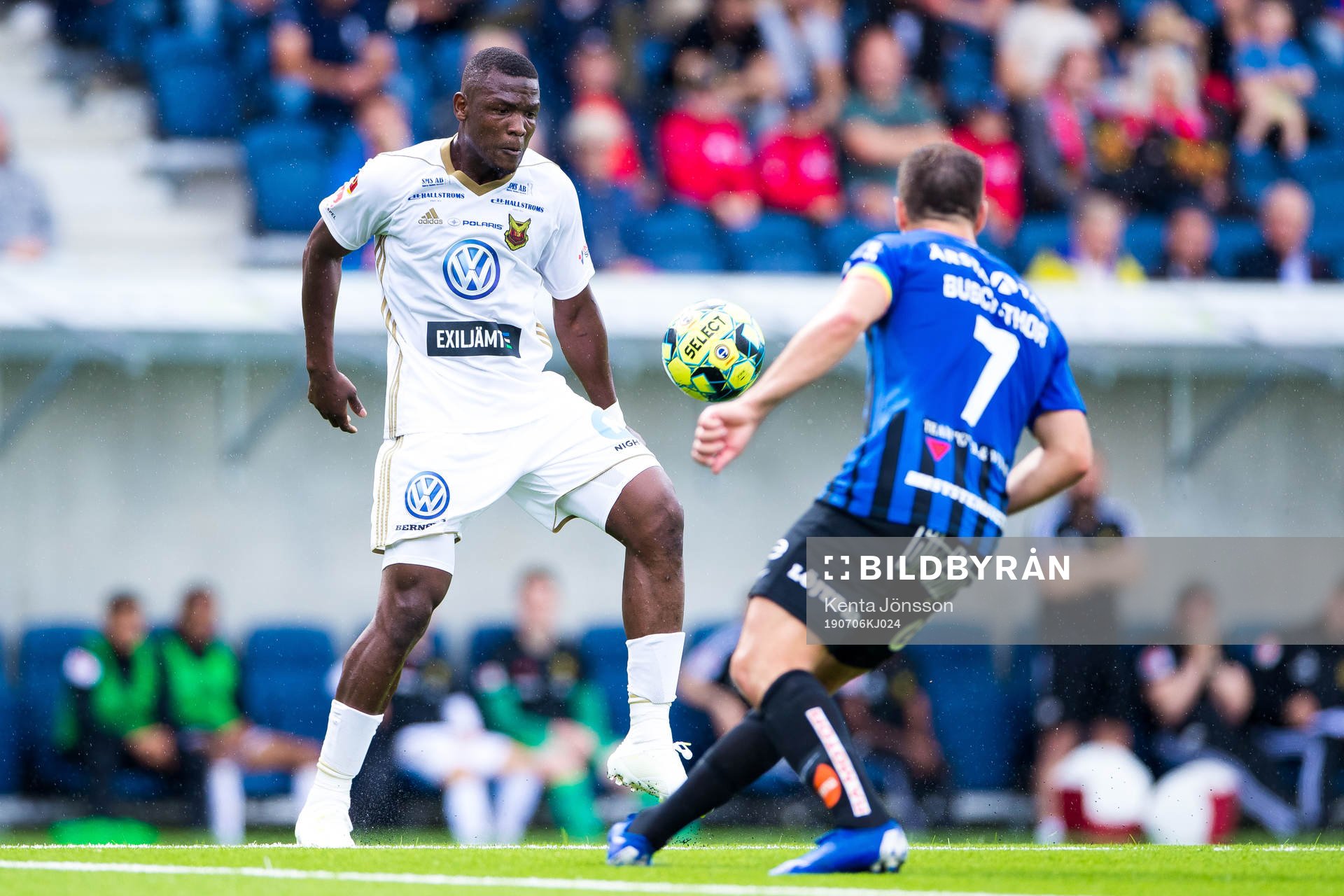 Östersunds Alhaji Gero och Sirius Niklas Busch Thor