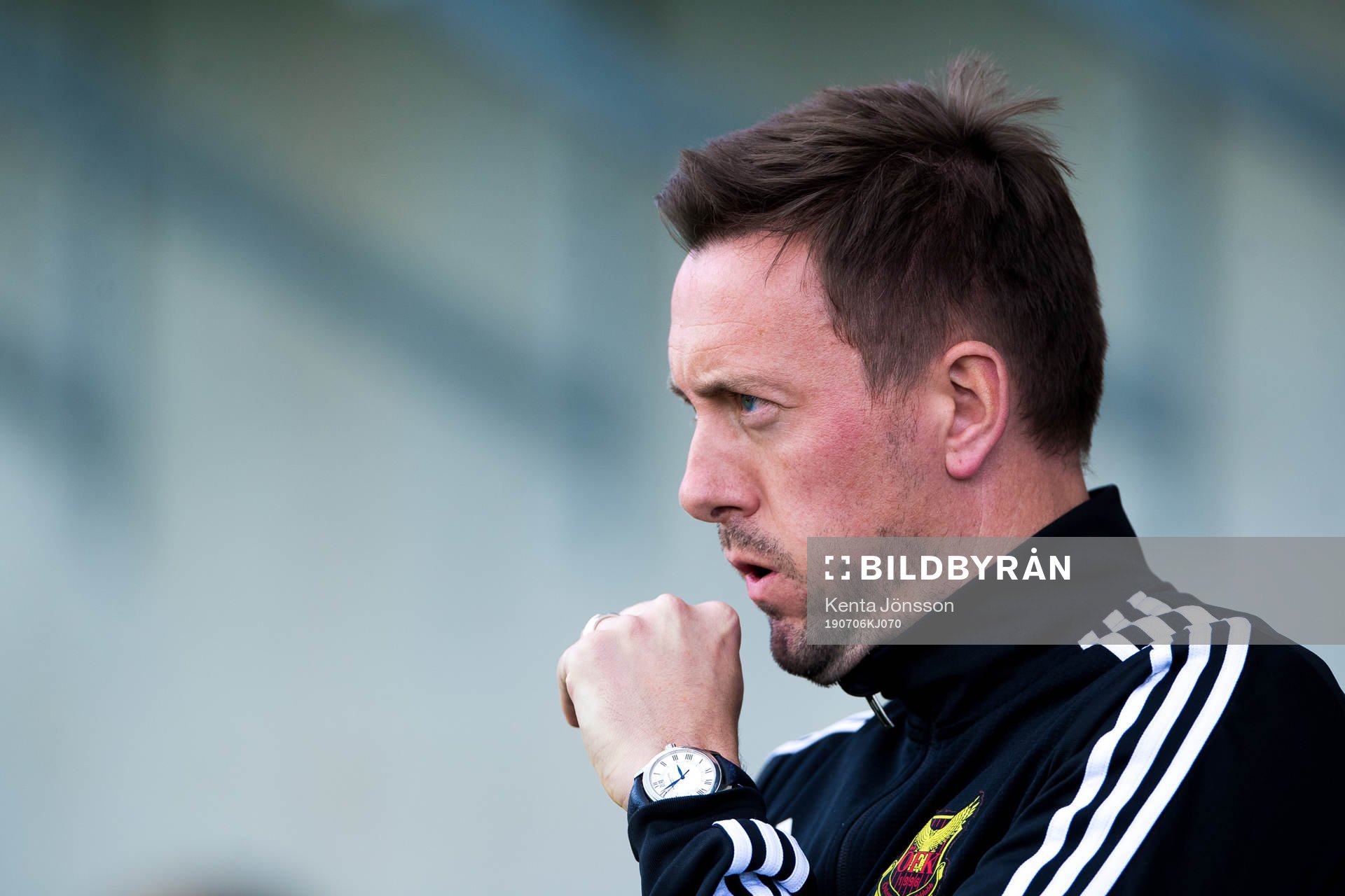 Östersunds tränare Ian Burchnall