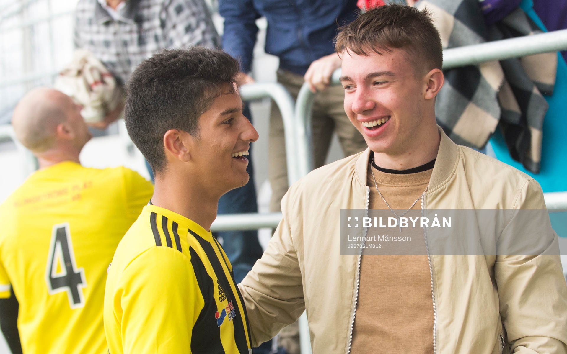 IFK Hässleholms Mustafa Owaid i matchen i division 2 mellan IFK Hässleholm och IFK Berga i Hässleholm 6 juli 2019.  