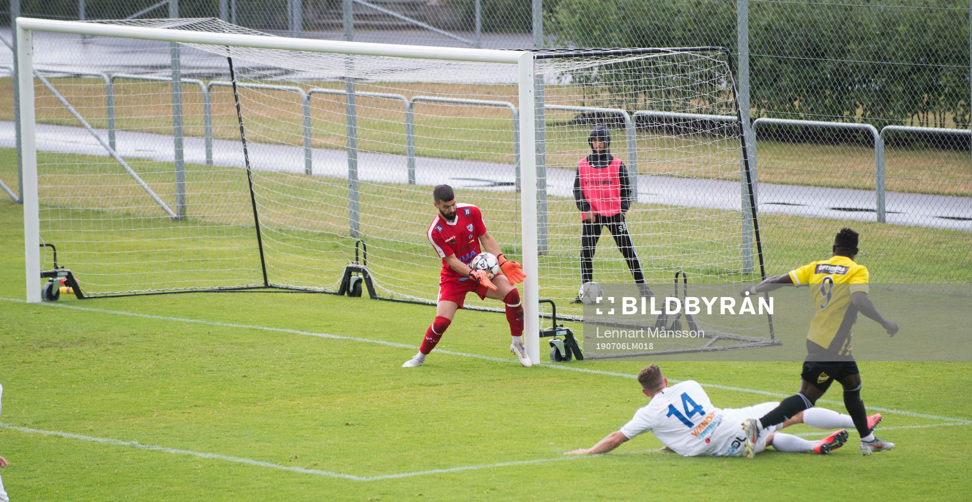 i matchen i division 2 mellan IFK Hässleholm och IFK Berga