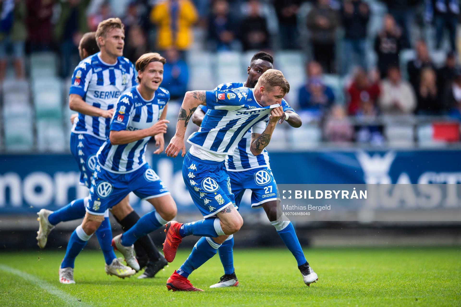 IFK Göteborgs Sebastian Eriksson jublar