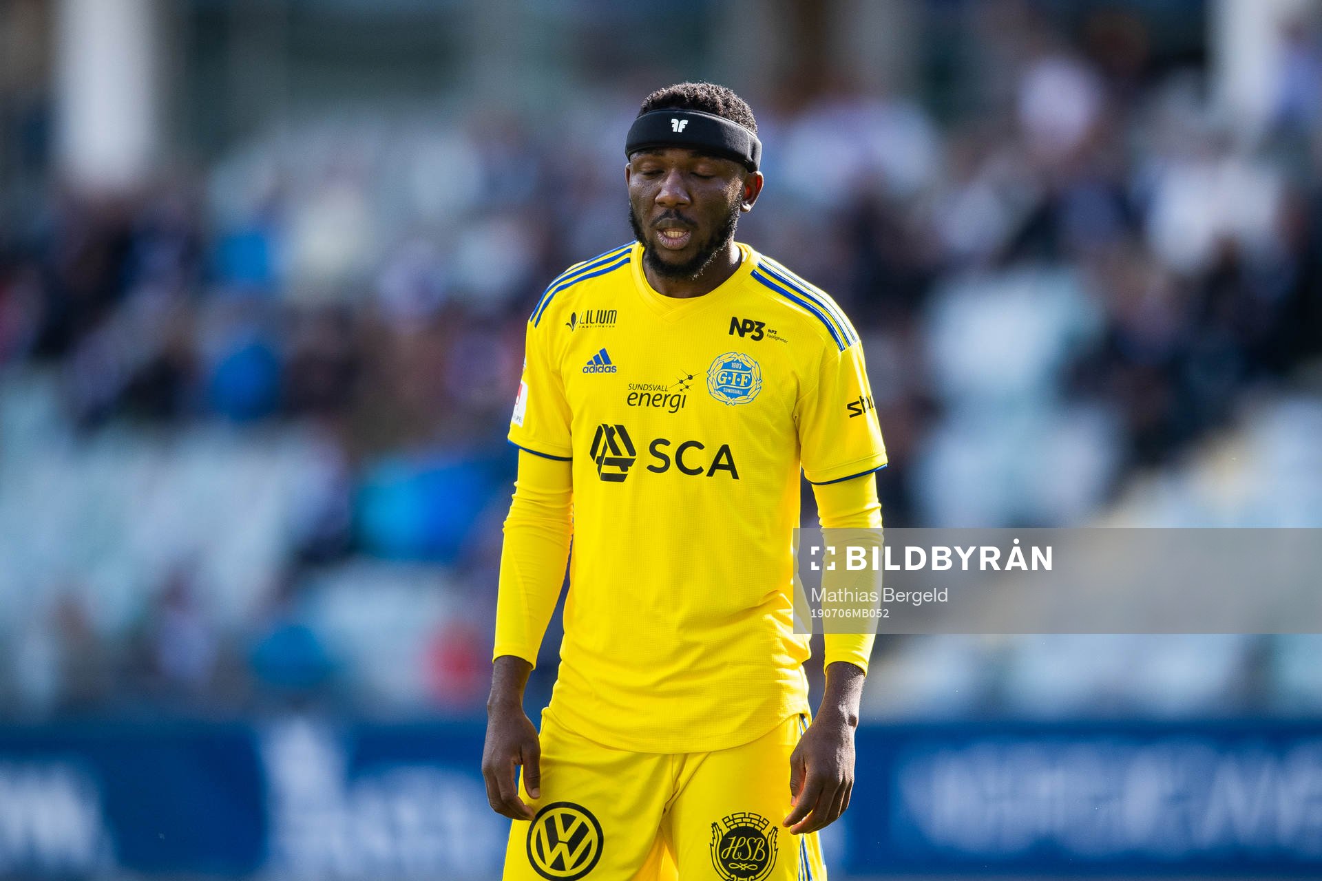 Sundsvalls Chidi Dauda Omeje deppar