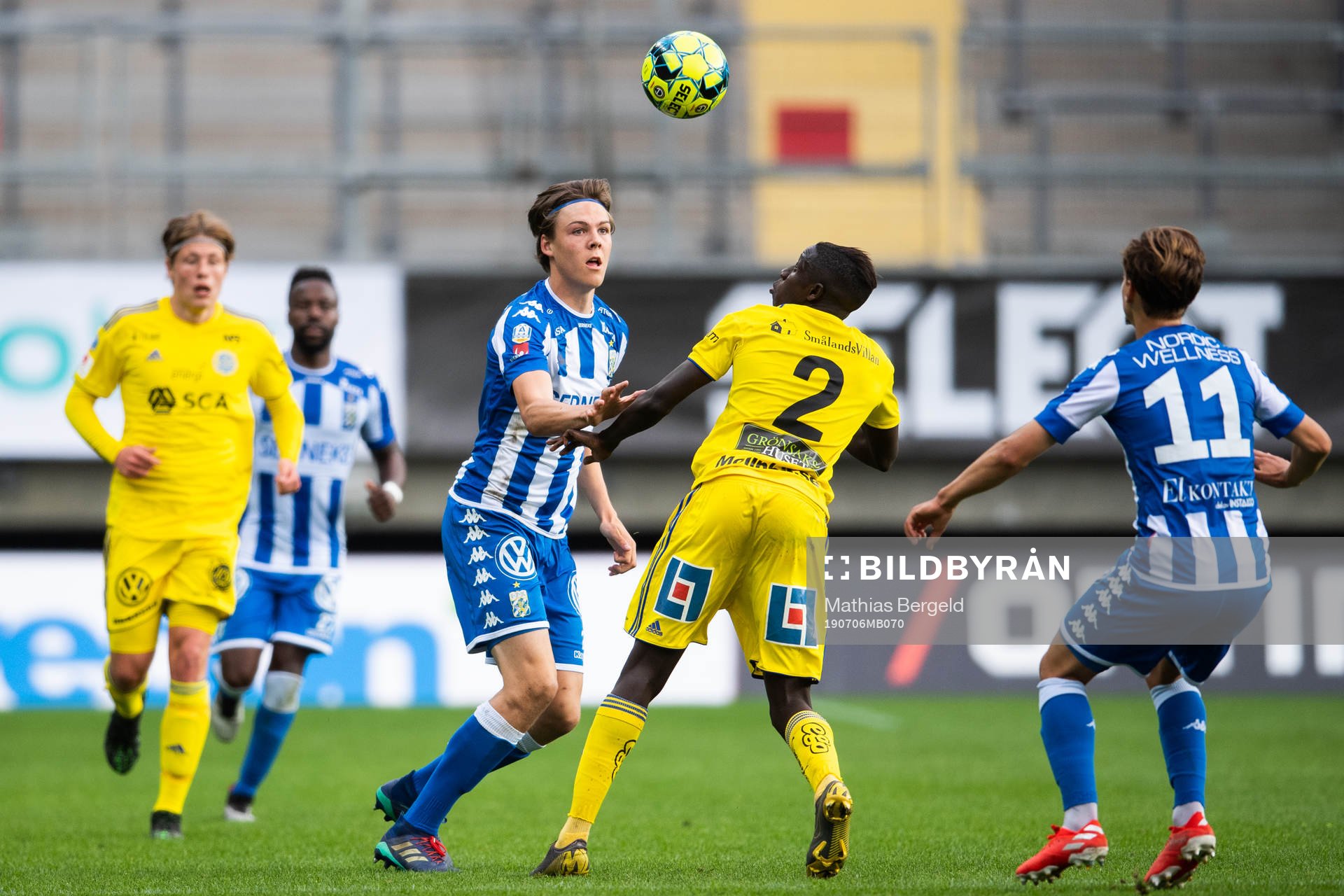 IFK Göteborgs Emil Holm och Sundsvalls Pa Konate