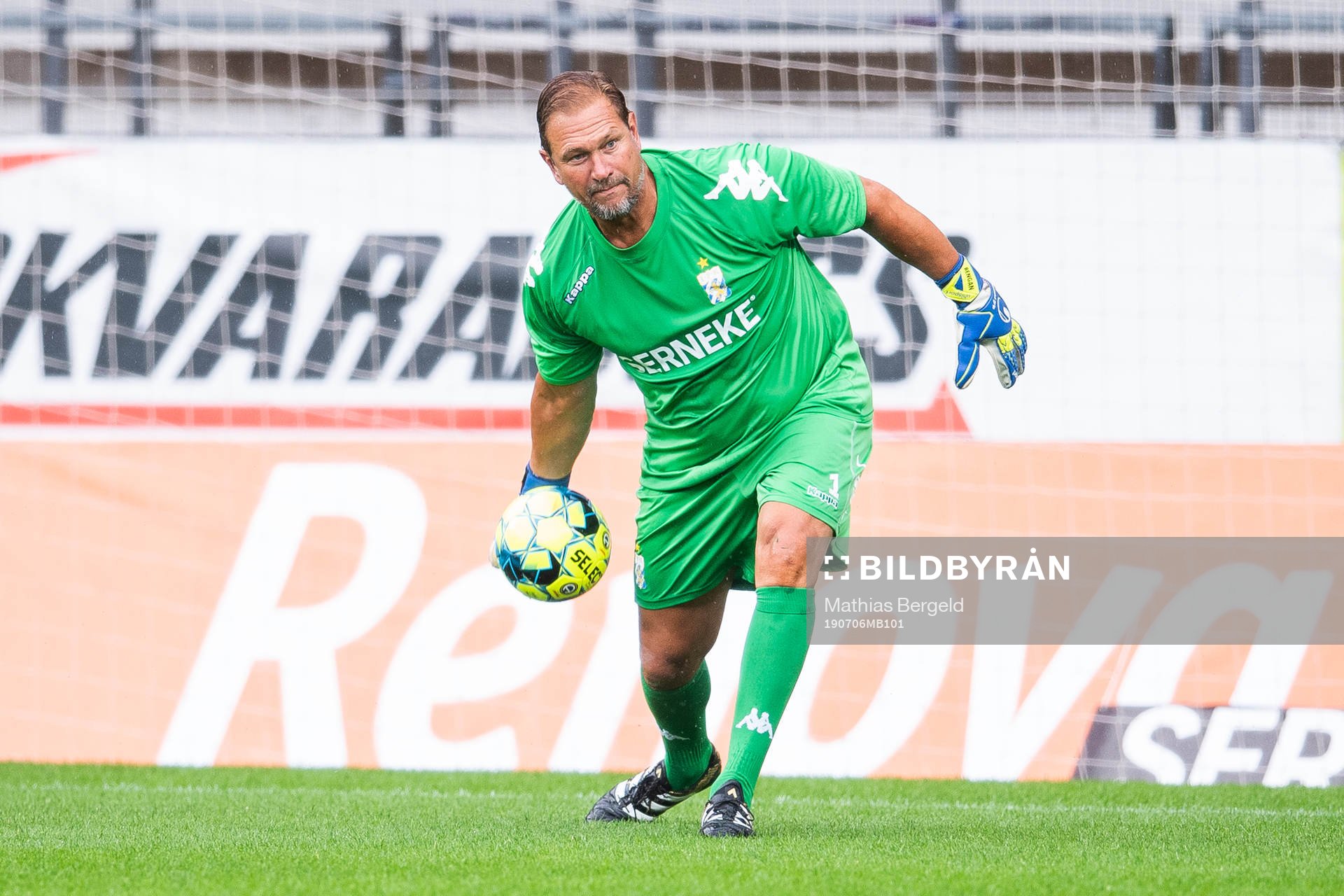 IFK Göteborgs Legends målvakt Bengt Andersson
