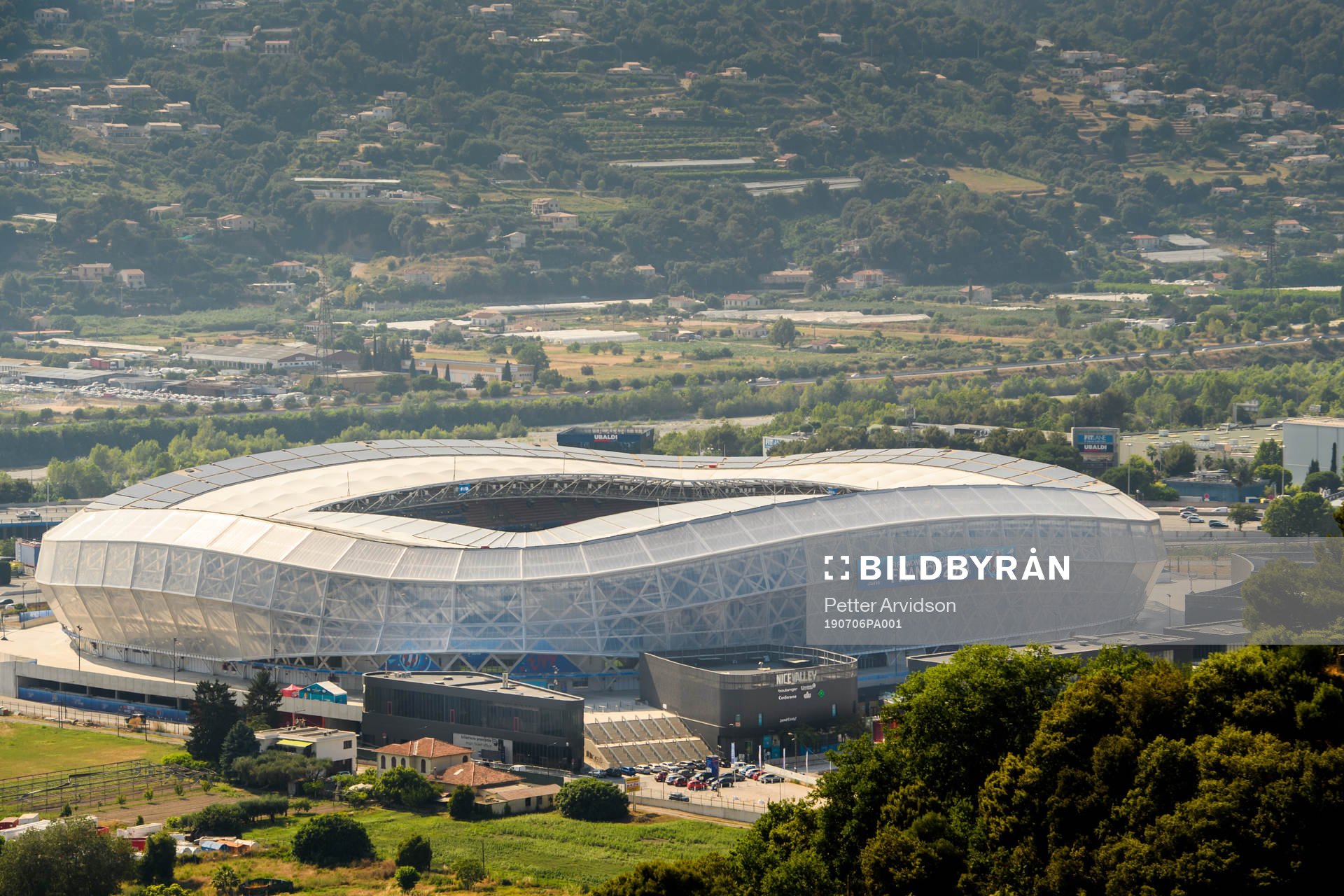 General view of Stade de Nice