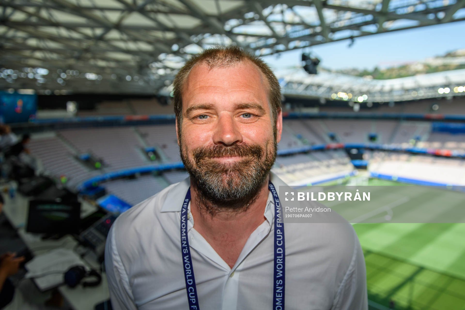 Daniel Kristiansson commentator of TV4/ Cmore ahead the