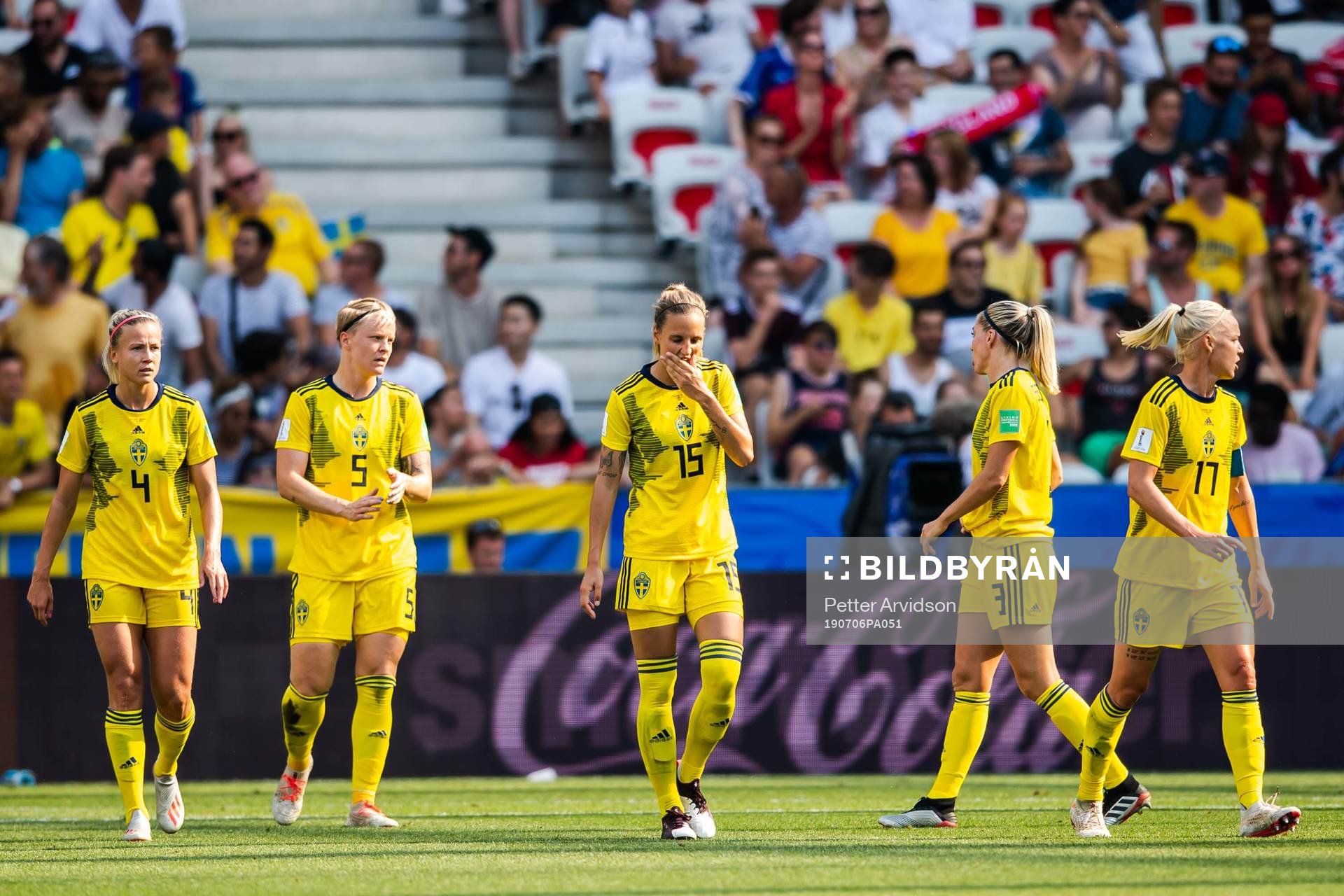 Hanna Glas, Nilla Fischer, Nathalie Björn and Caroline