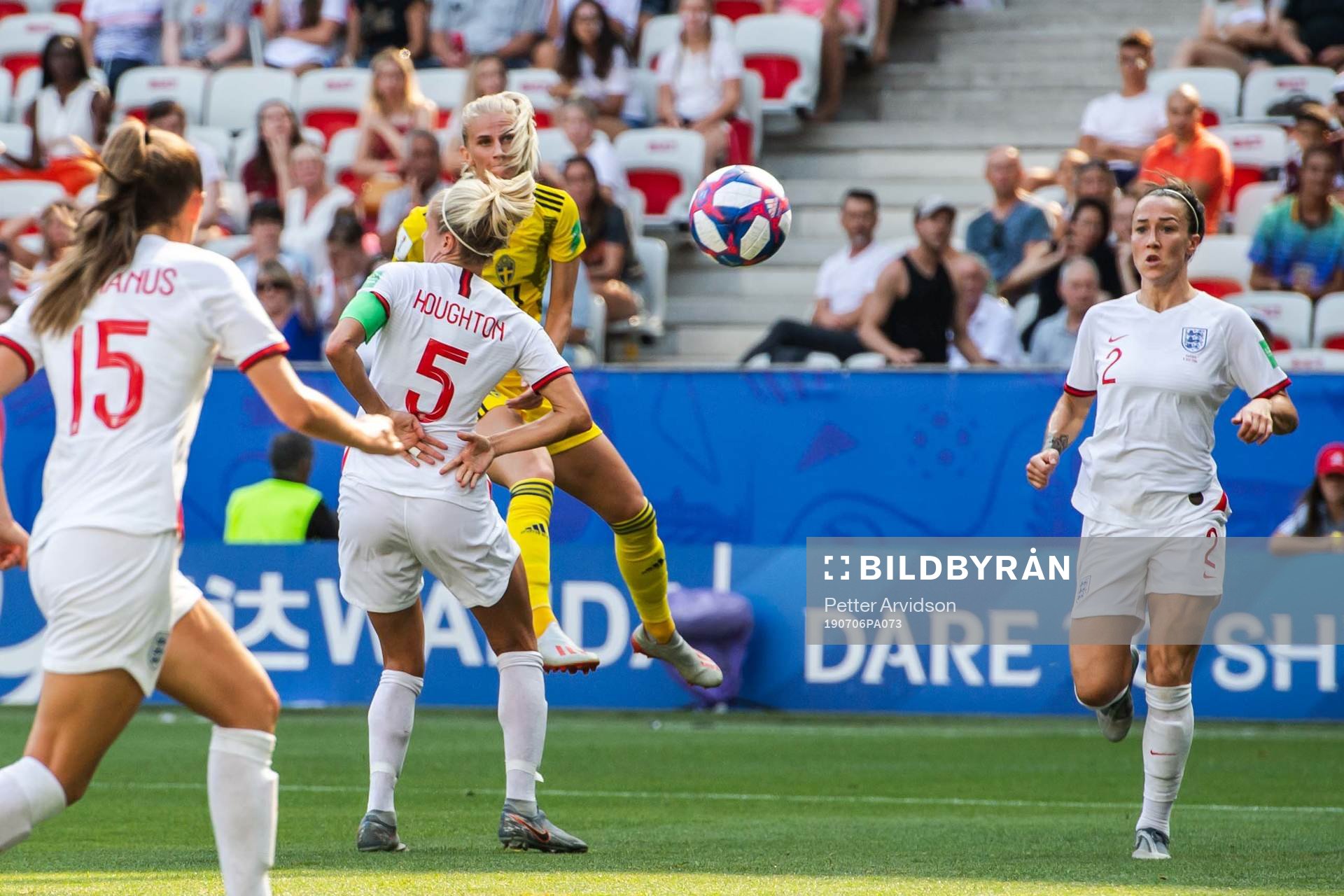 Sofia Jakobsson of Sweden scores 2-0