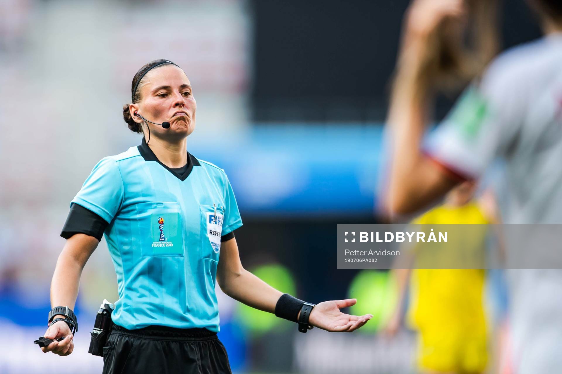 Referee Anastasia Pustovoitova
