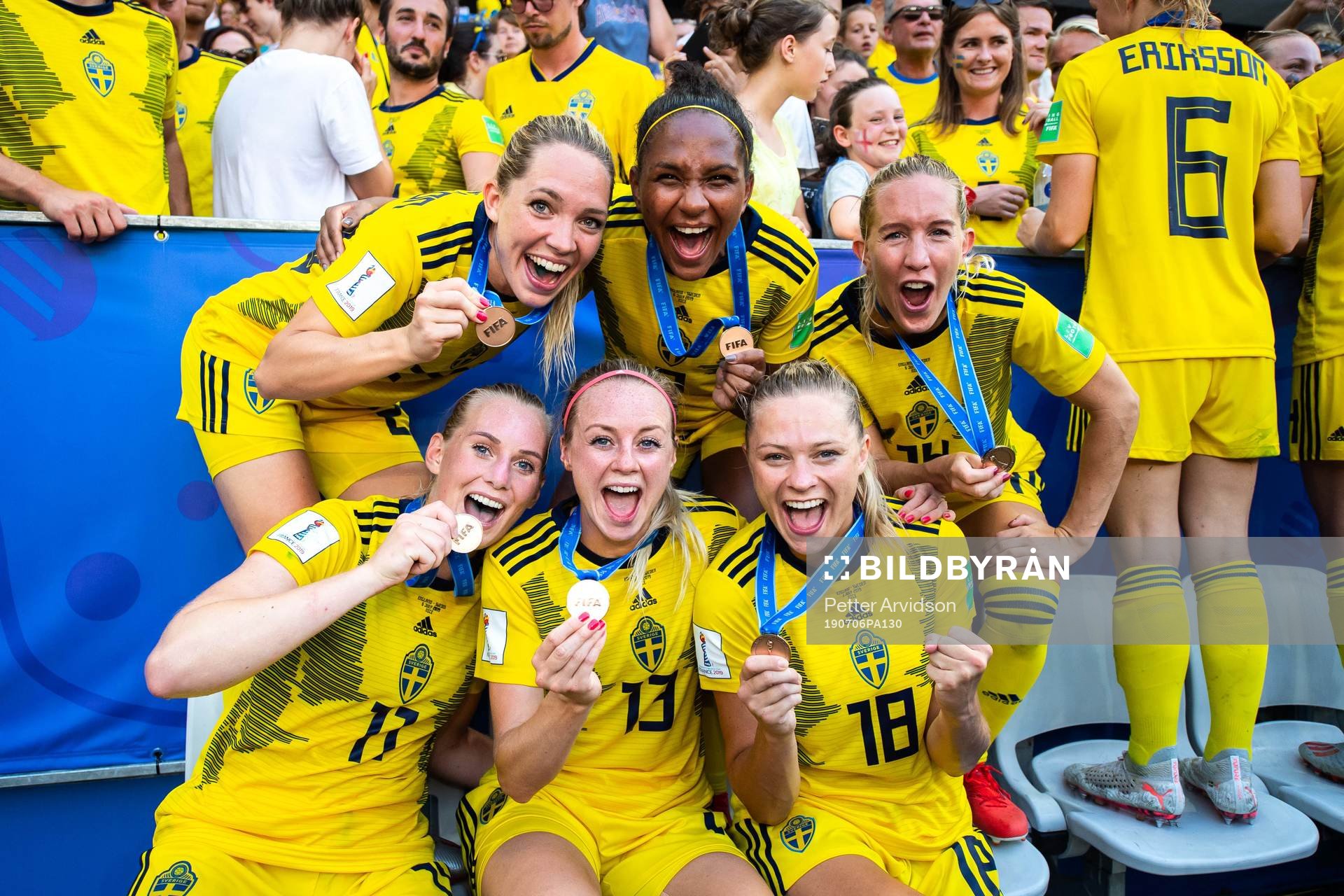 Elin Rubensson, Madelen Janogy, Julia Roddar, Stina