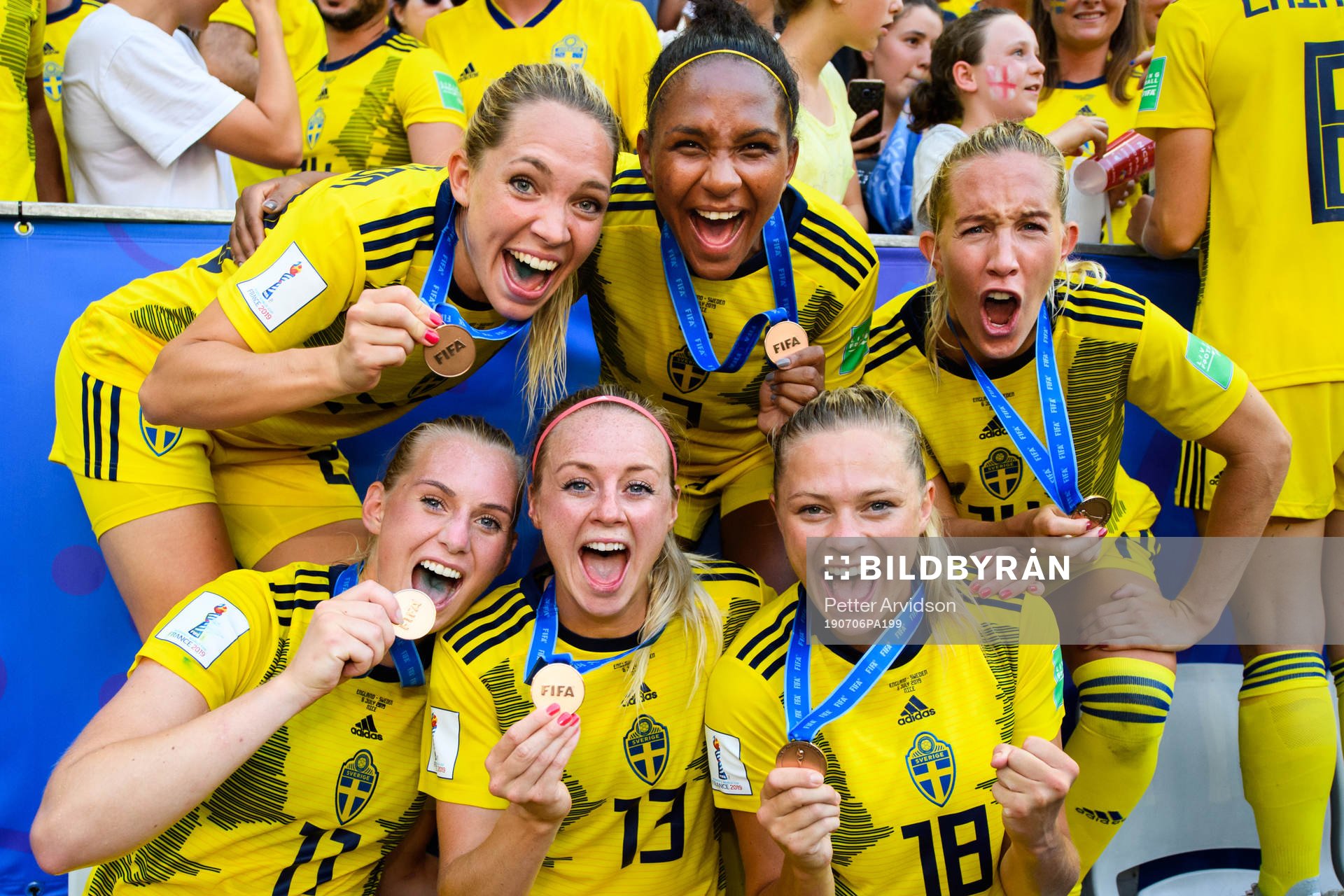 Elin Rubensson, Madelen Janogy, Julia Roddar, Stina