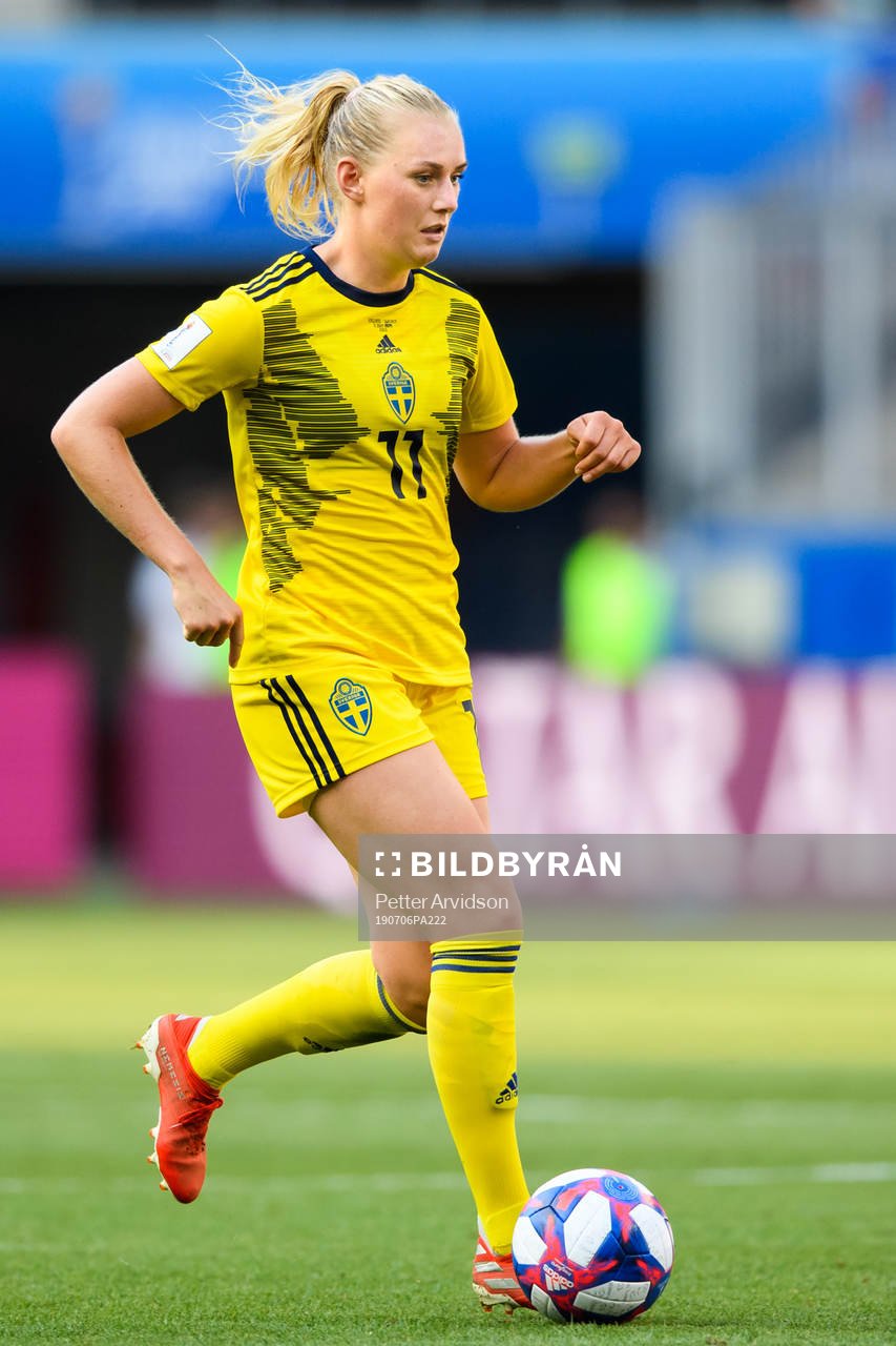 Stina Blackstenius of Sweden