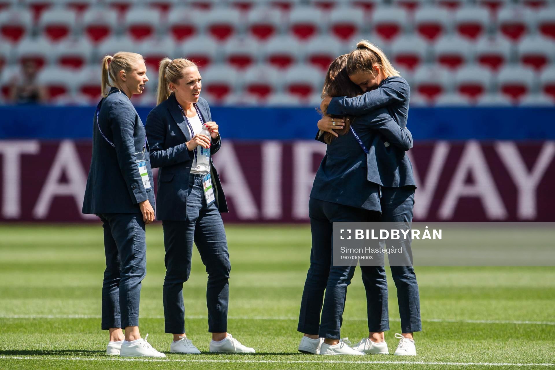 Jonna Andersson, Elin Rubensson, Julia Zigiotti Olme and