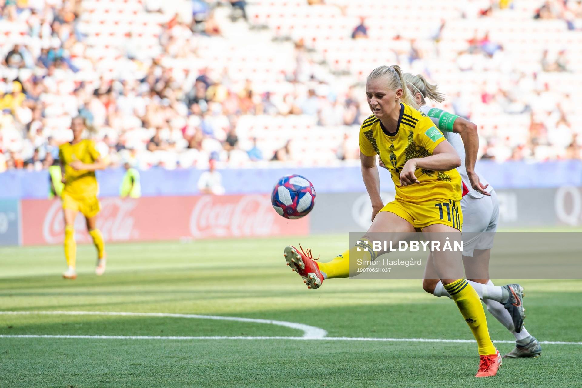 Stina Blackstenius of Sweden