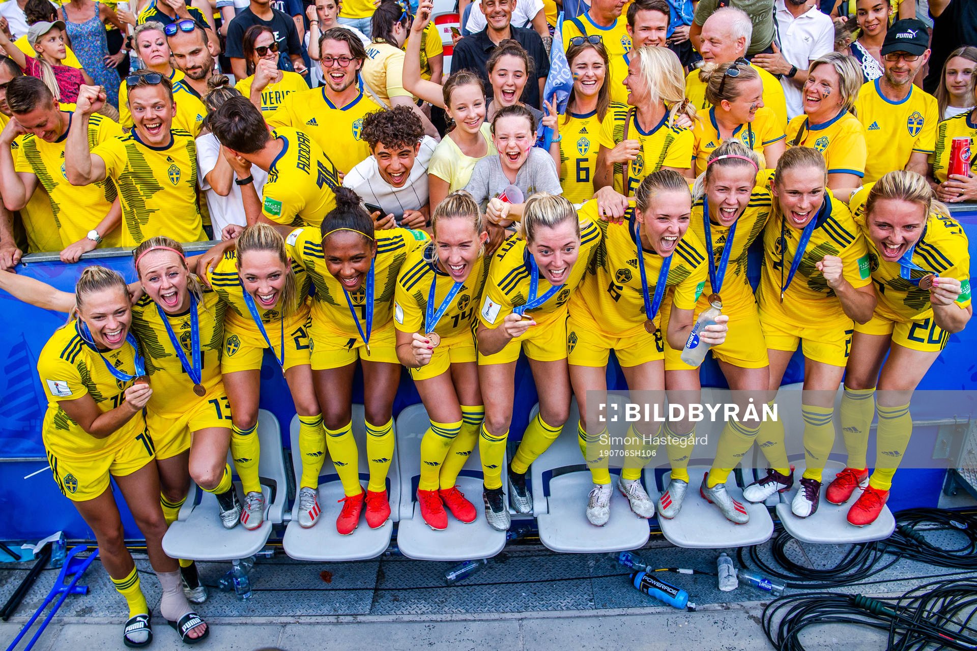 Fridolina Rolfö , Amanda Ilestedt , Elin Rubensson ,