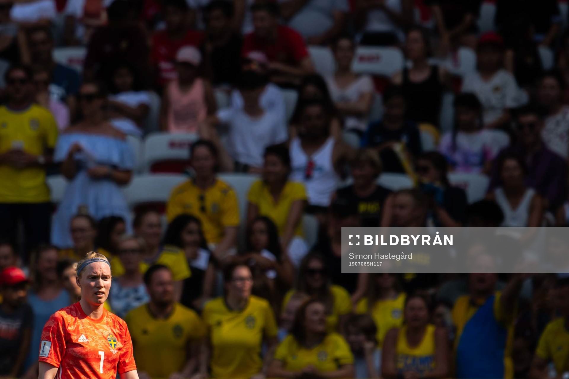 Goalkeeper Hedvig Lindahl of Sweden