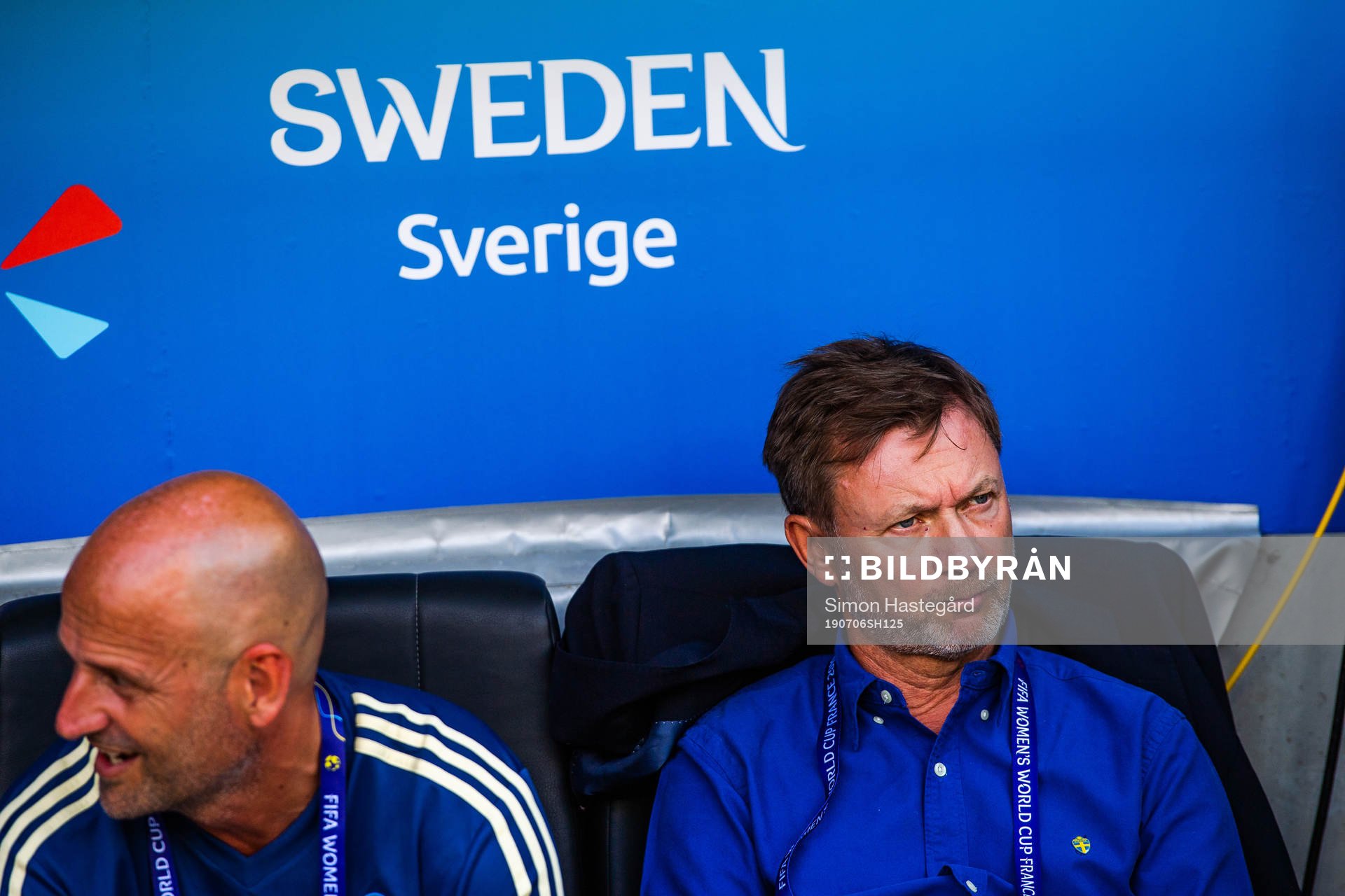 Magnus Wikman, assistant coach and Peter Gerhardsson, Head