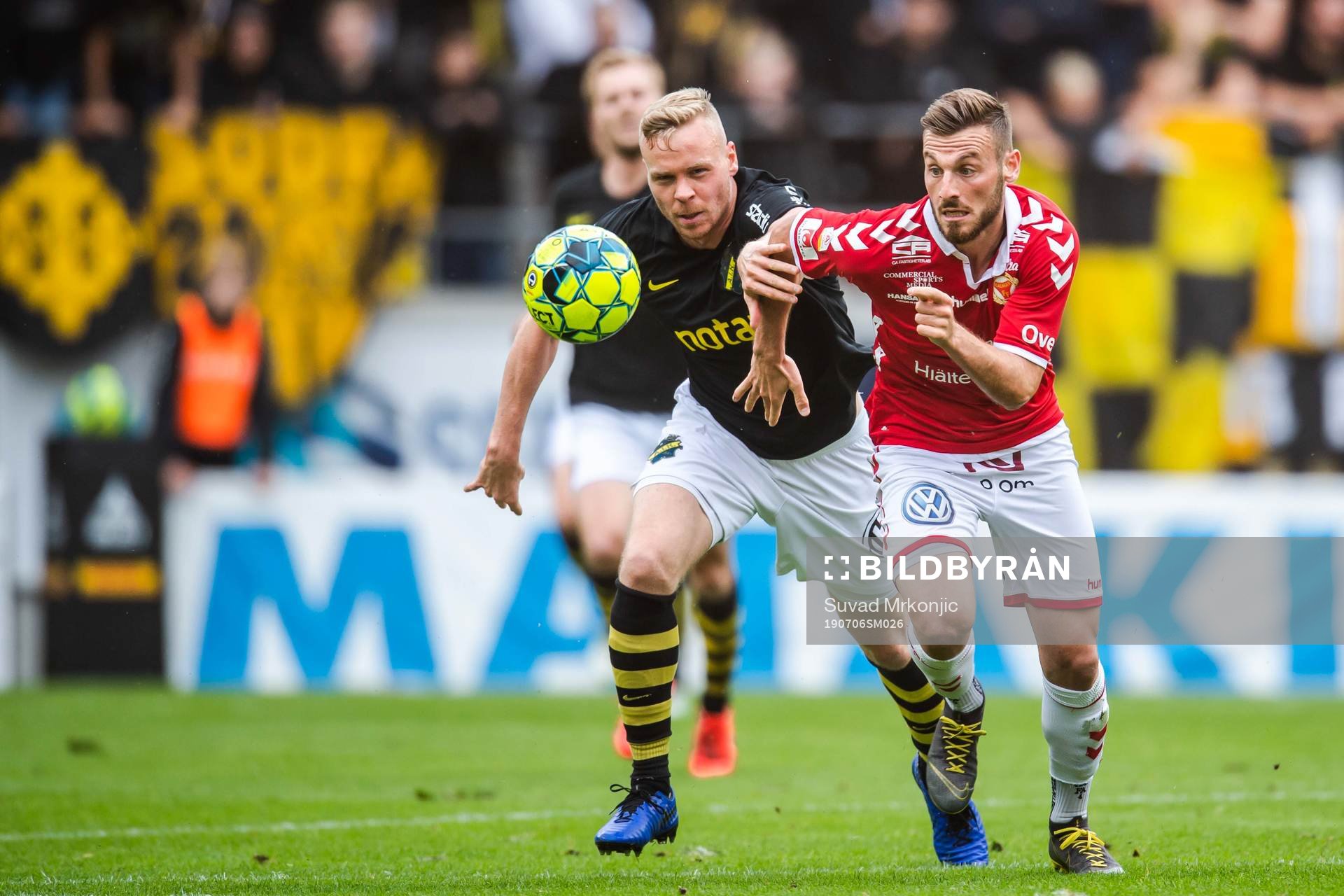s Kolbeinn Sigthorsson och Kalmars Fidan Aliti
