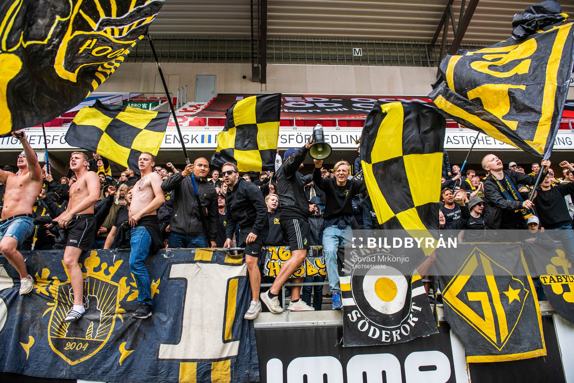 supportrar jublar