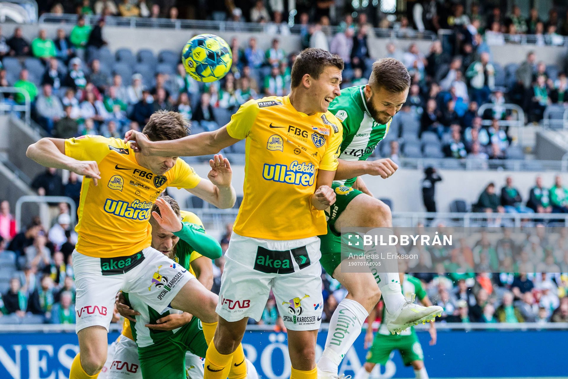 Falkenbergs Kirill Pogrebnyak och Hammarbys Mats Solheim