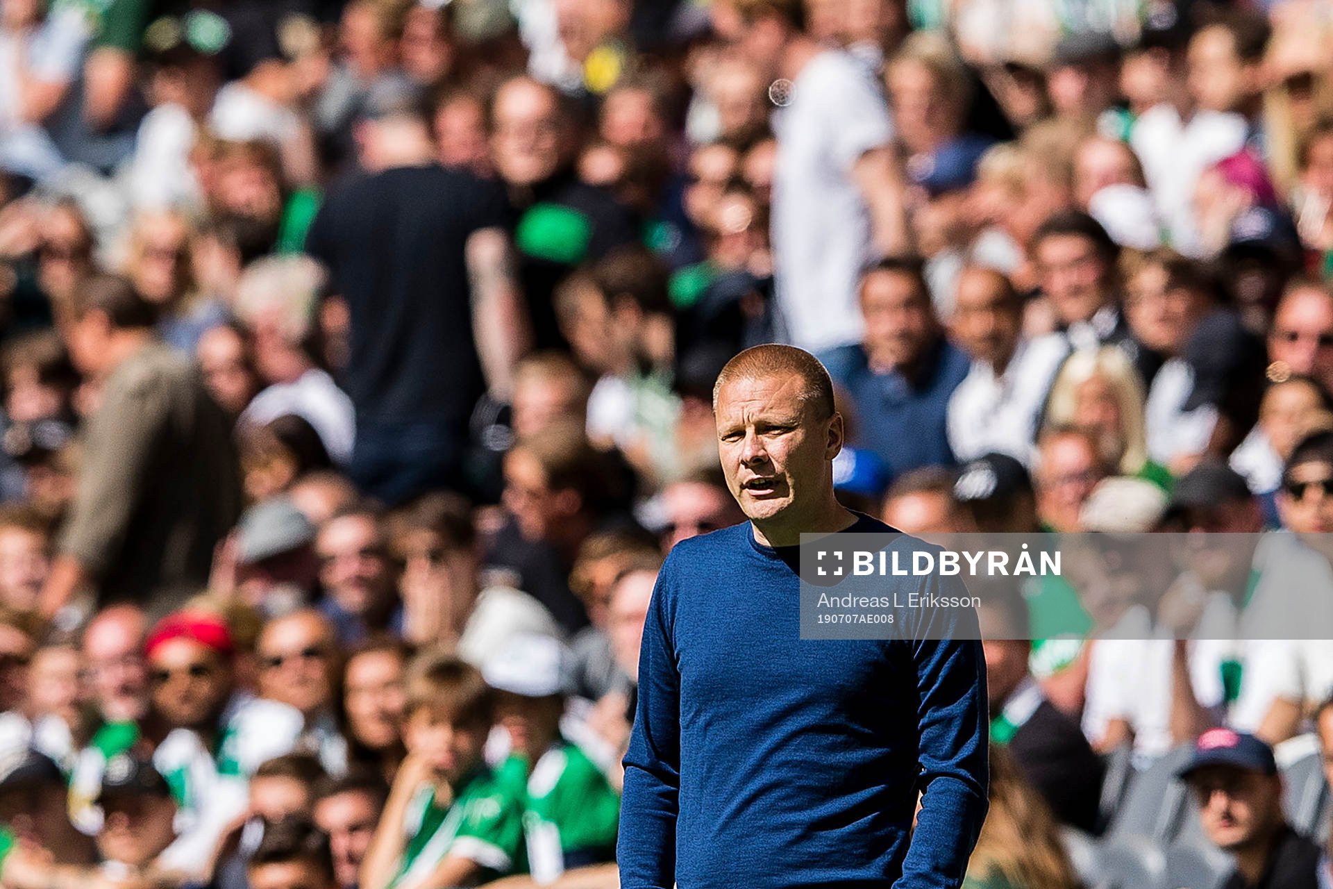 Hammarbys tränare Stefan Billborn