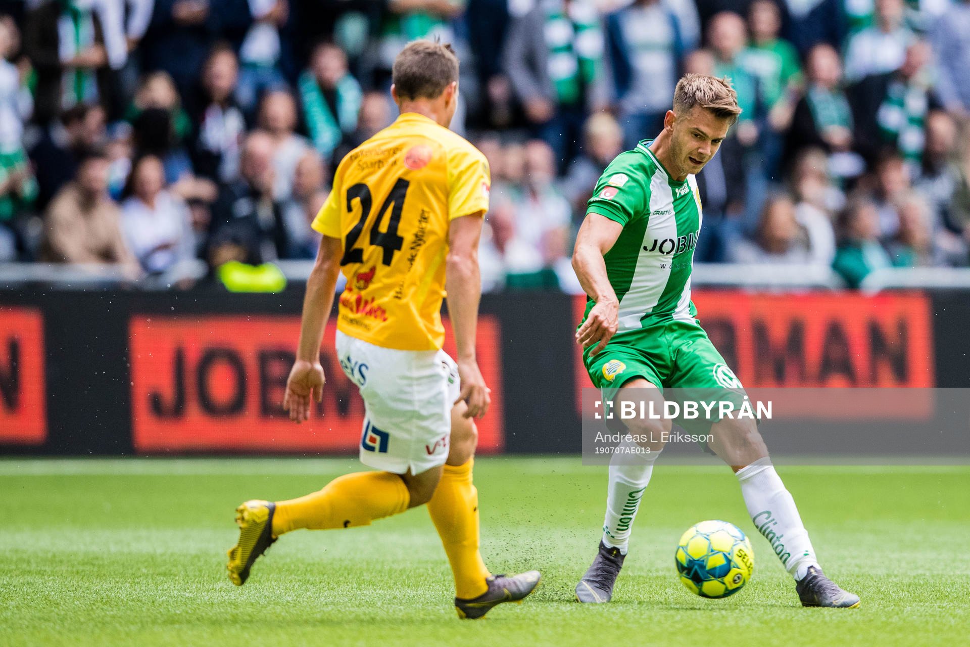 Falkenbergs Anton Wede och Hammarbys Alexander Kacaniklic