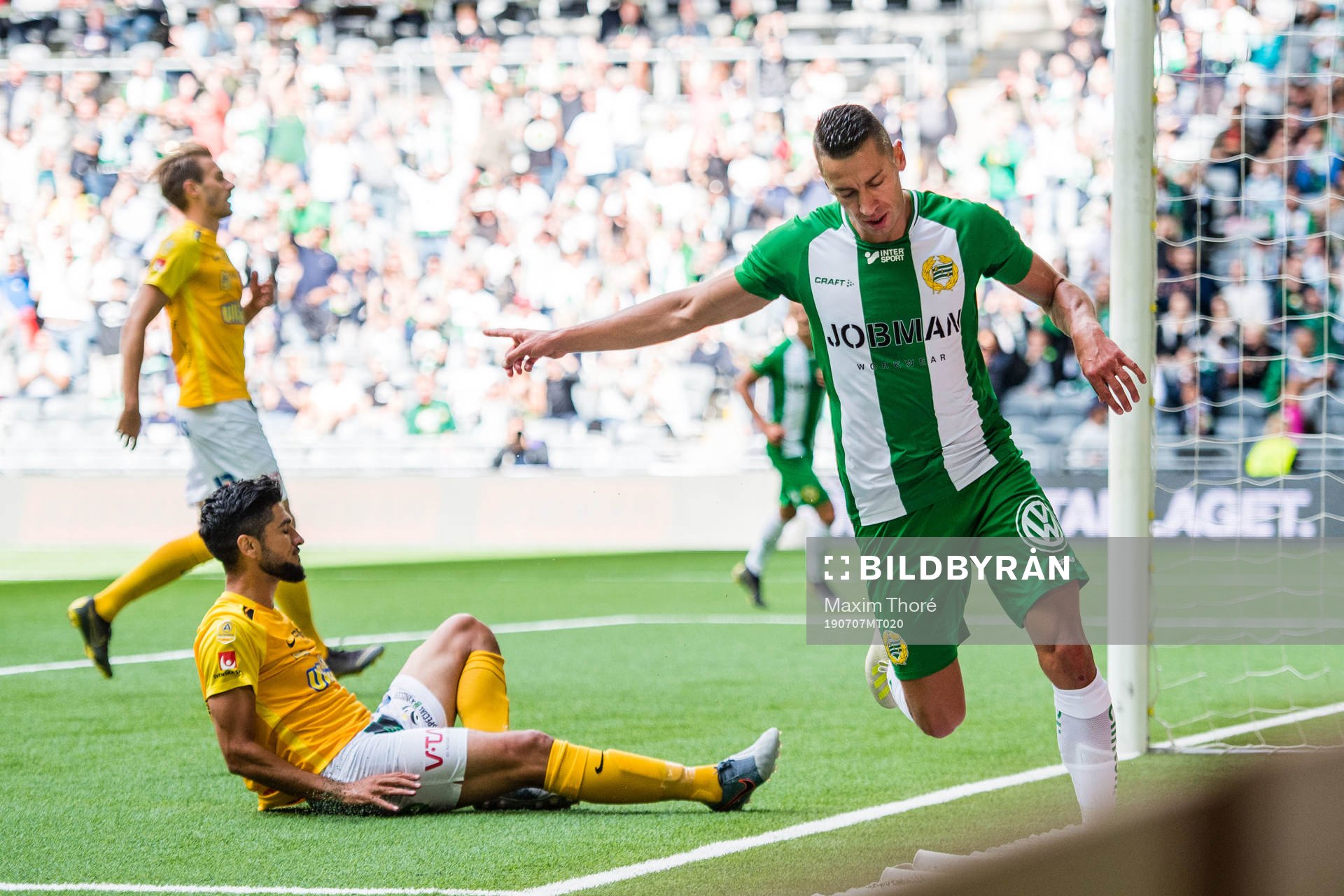 Hammarbys Nikola Djurdjic jublar