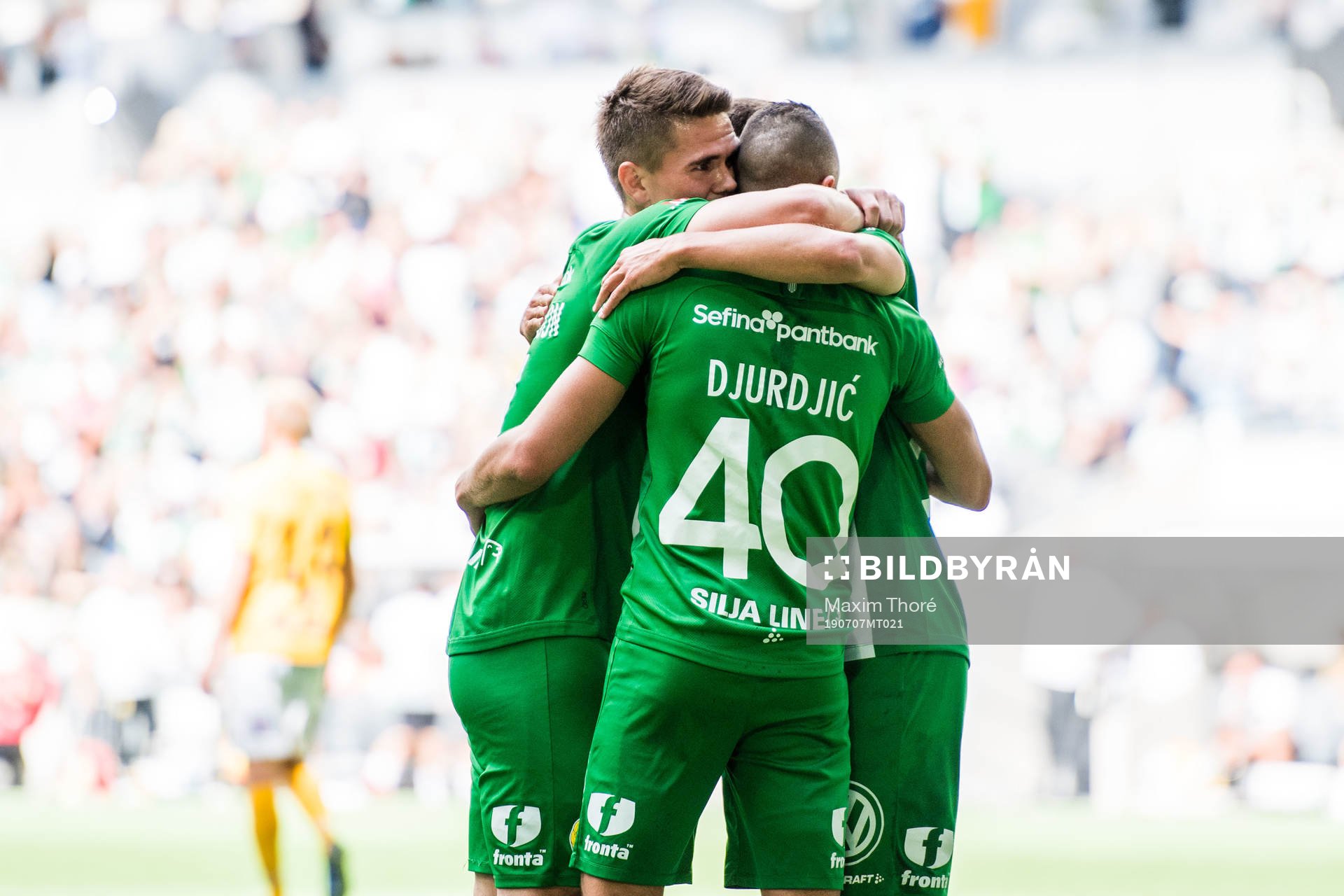 Hammarbys Nikola Djurdjic jublar