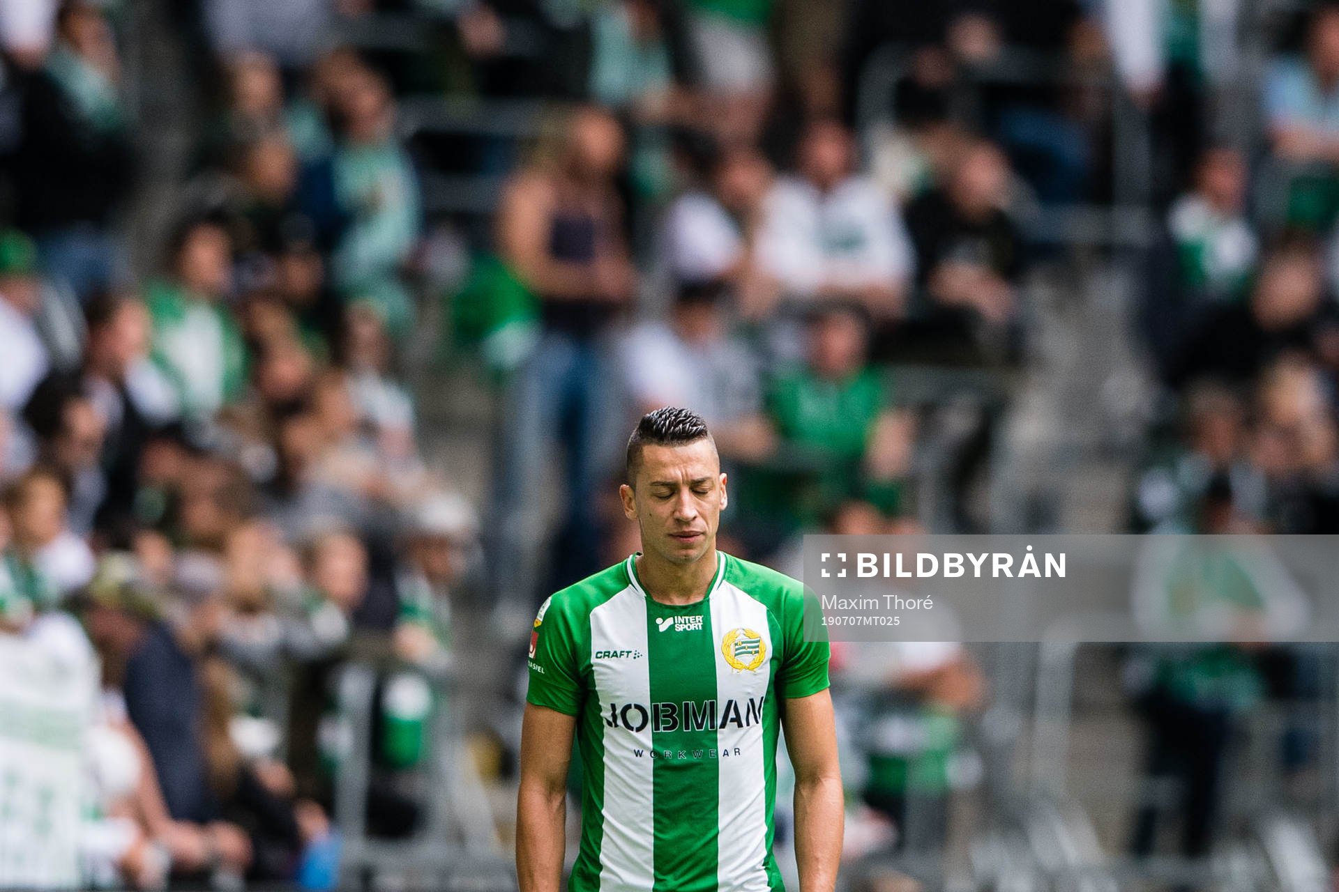 Hammarbys Nikola Djurdjic deppar