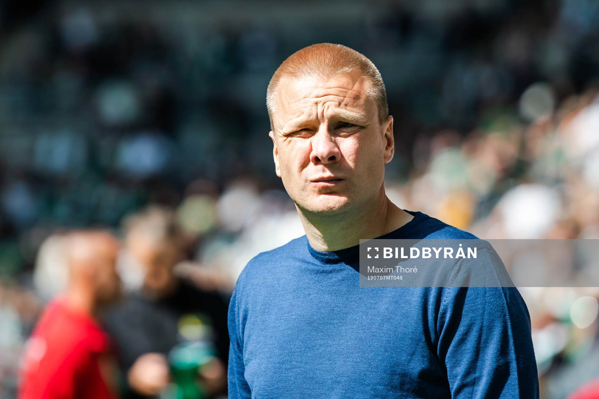 Hammarbys tränare Stefan Billborn
