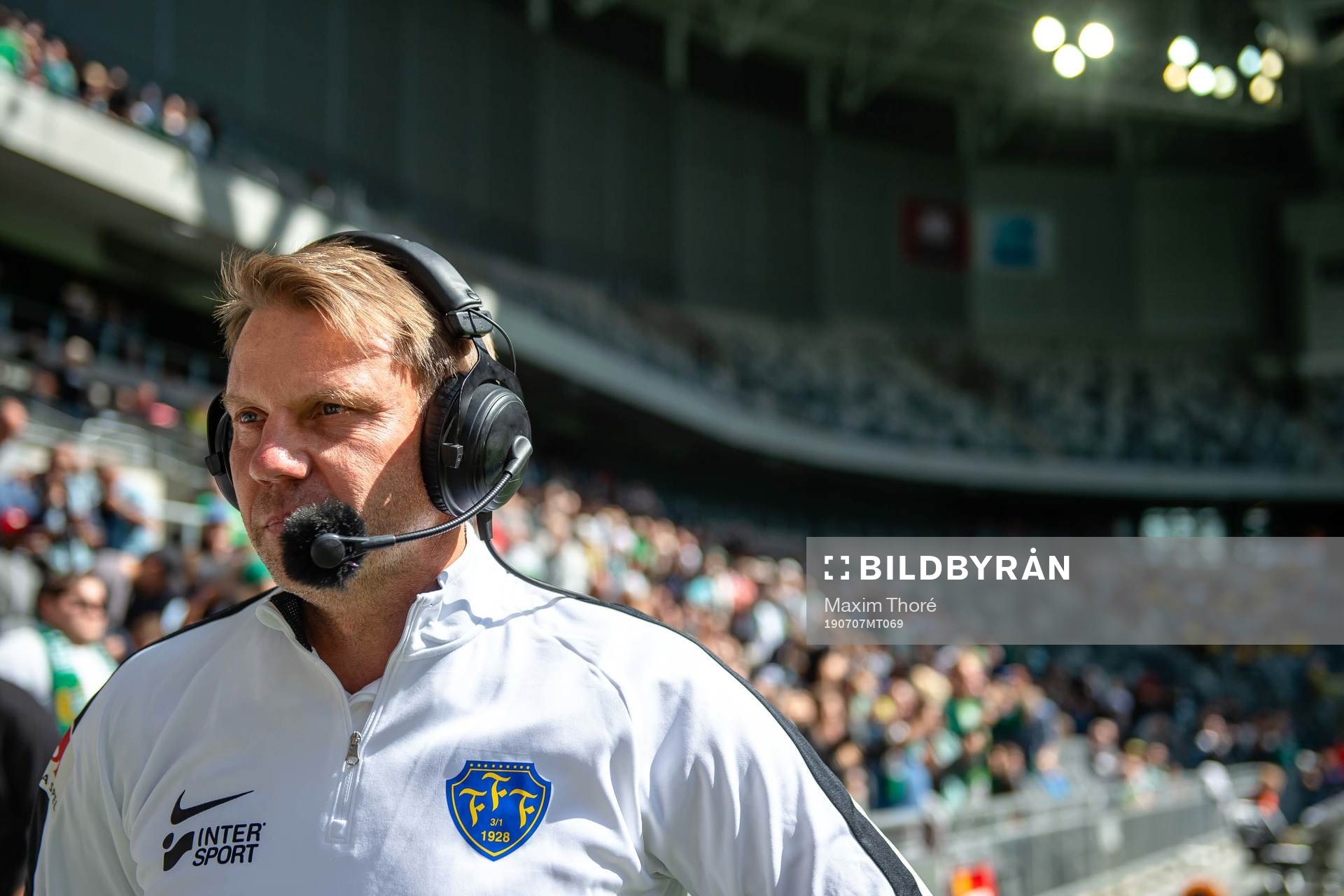 Falkenbergs tränare Hasse Eklund