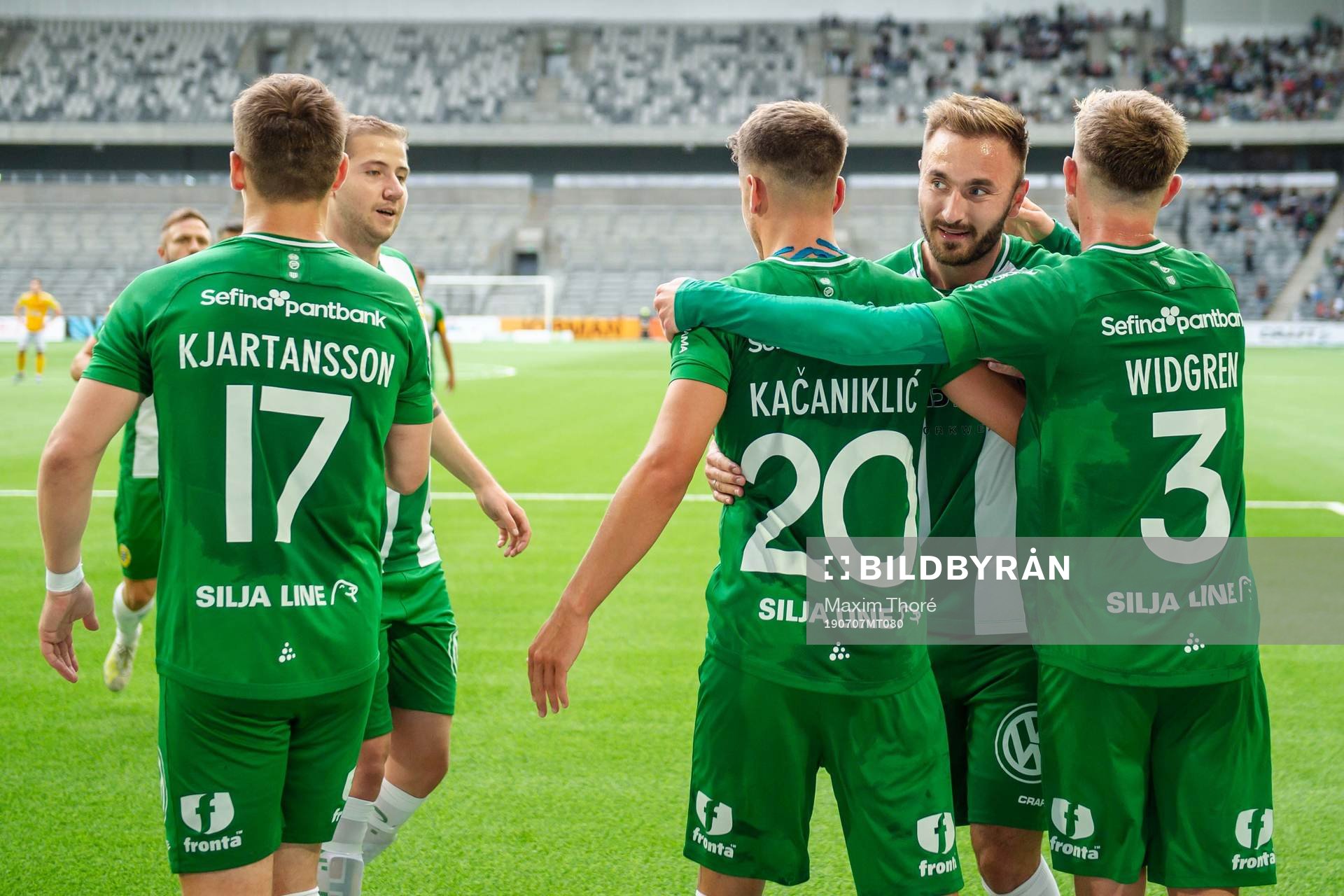 Hammarbys Vidar Örn Kjartansson, Alexander Kacaniklic,
