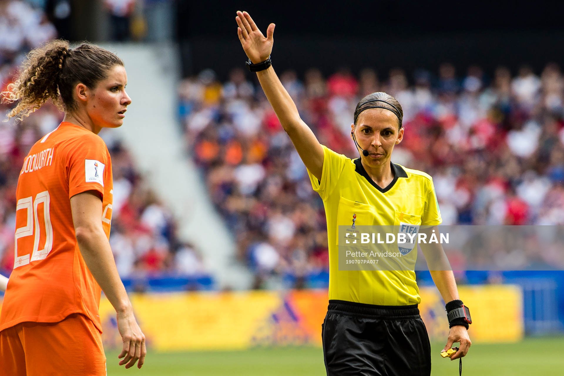 Referee Stephanie Frappart