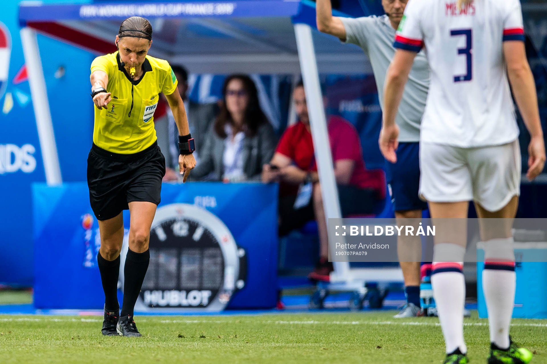 Referee Stephanie Frappart