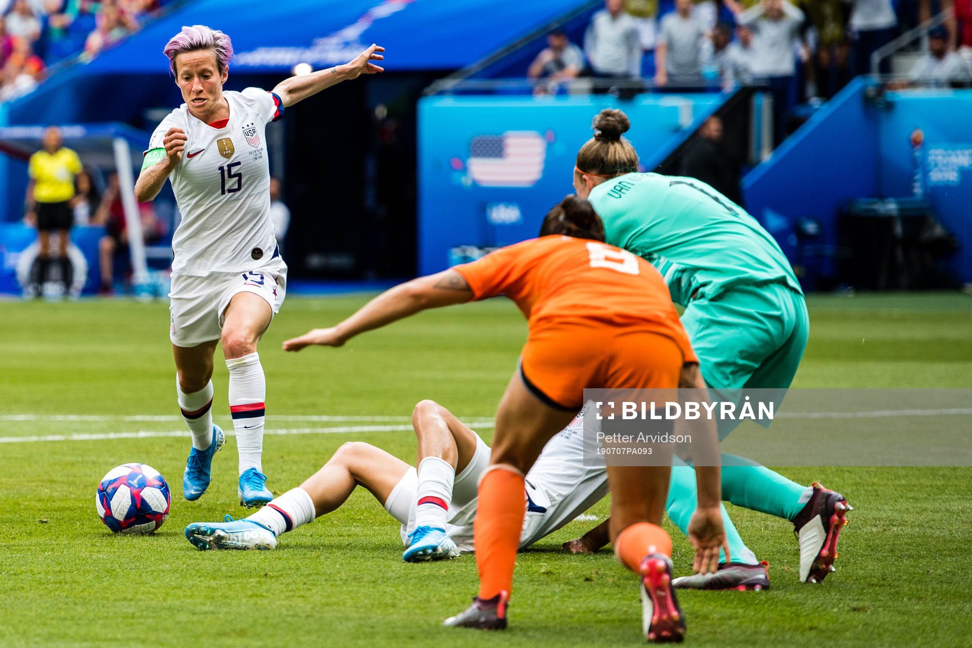 Megan Rapinoe of USA