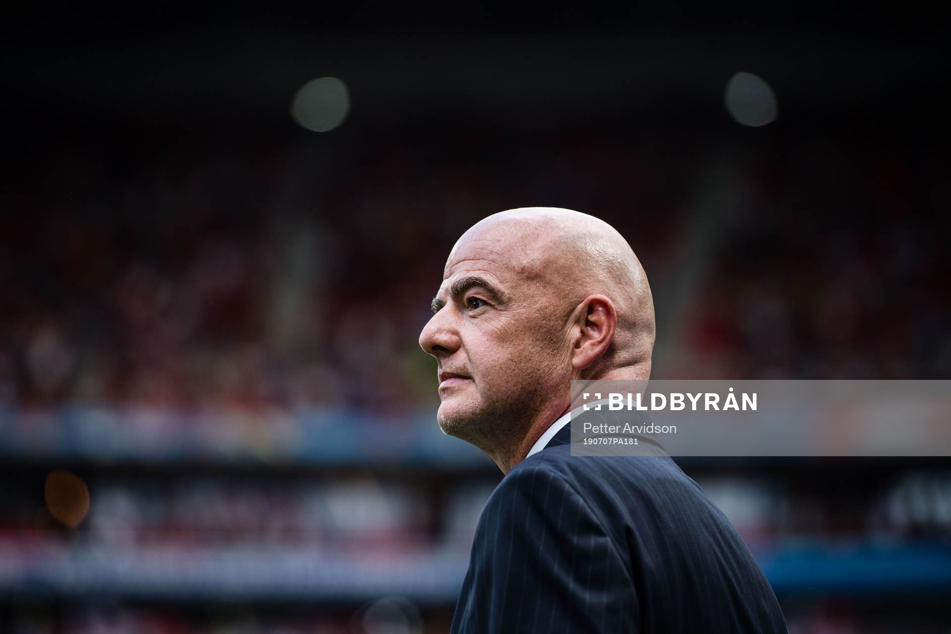 Gianni Infantino, president of Fifa