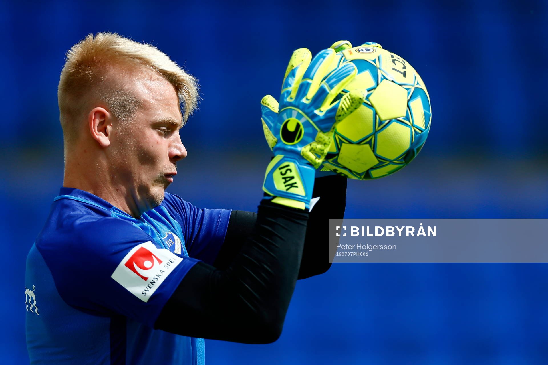 IFK Norrköpings målvakt Isak Pettersson