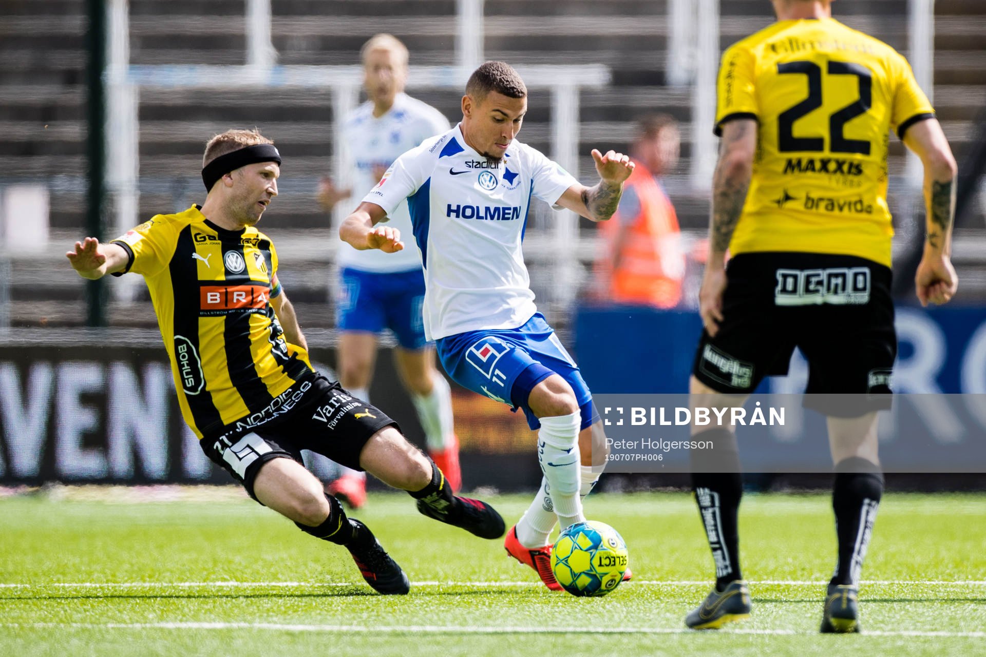 Häckens Rasmus Lindgren och IFK Norrköpings Jordan Larsson