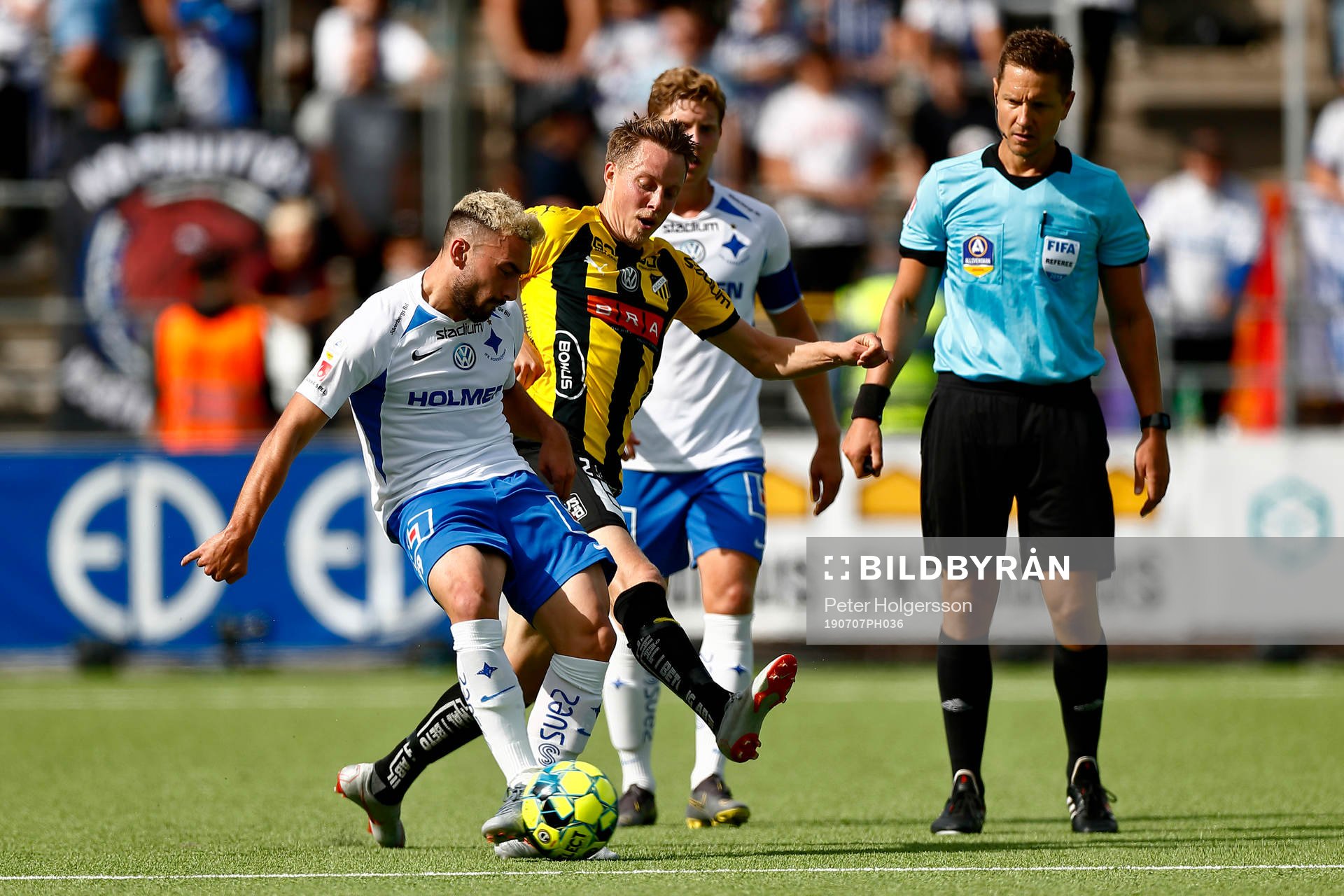 IFK Norrköpings Sead Haksabanovic och Häckens Viktor