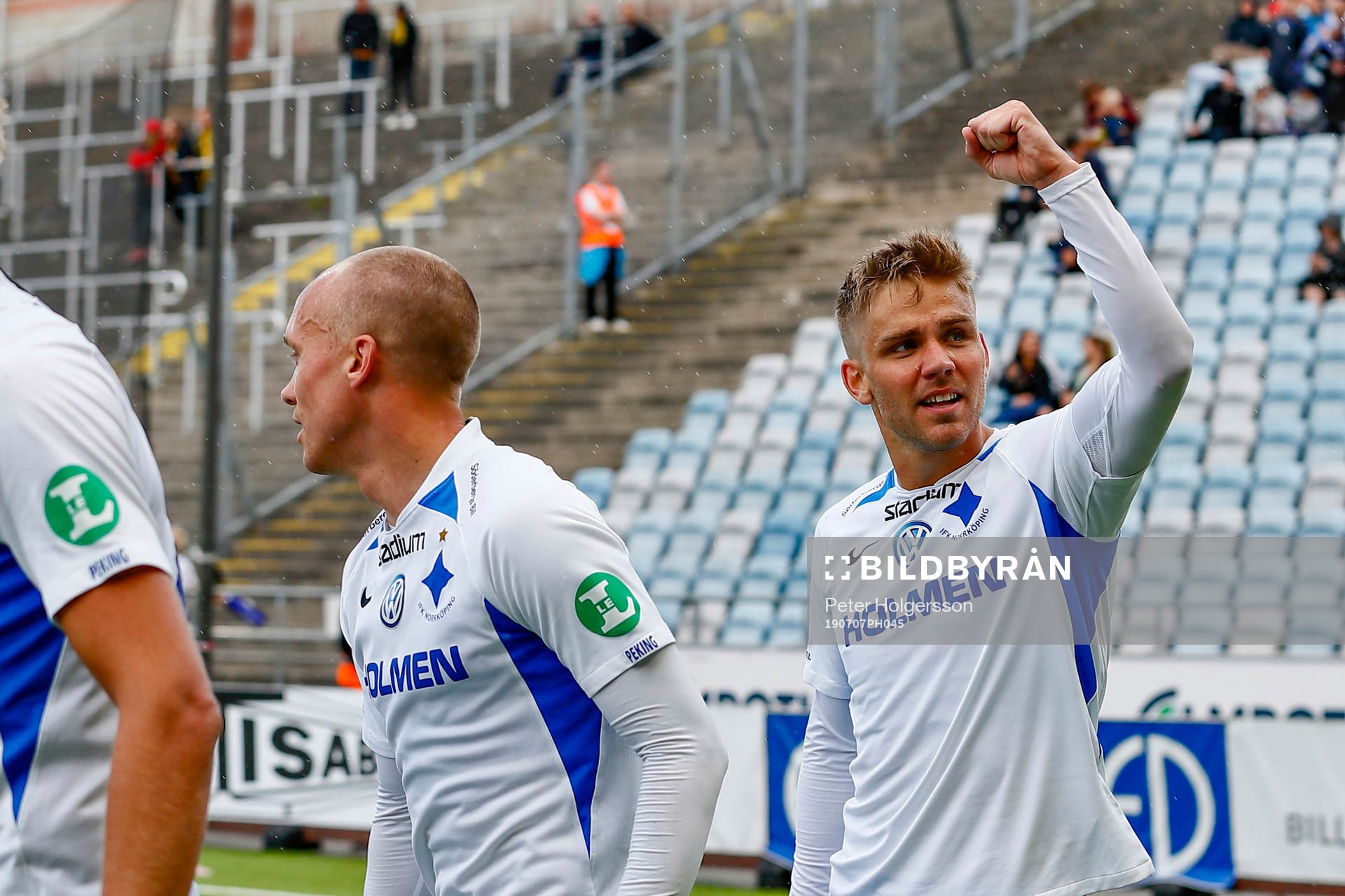 IFK Norrköpings Christoffer Nyman jublar