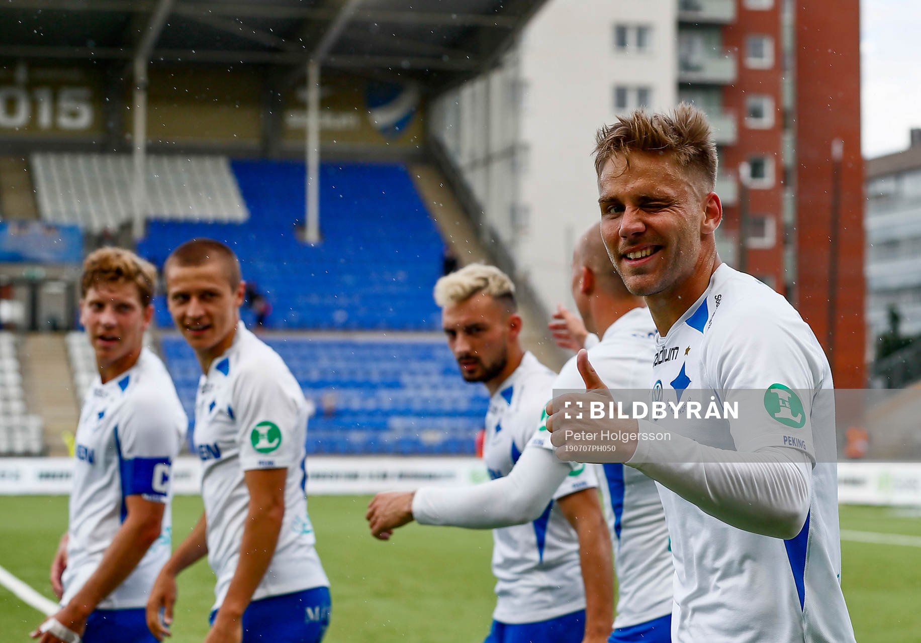 IFK Norrköpings Christoffer Nyman jublar
