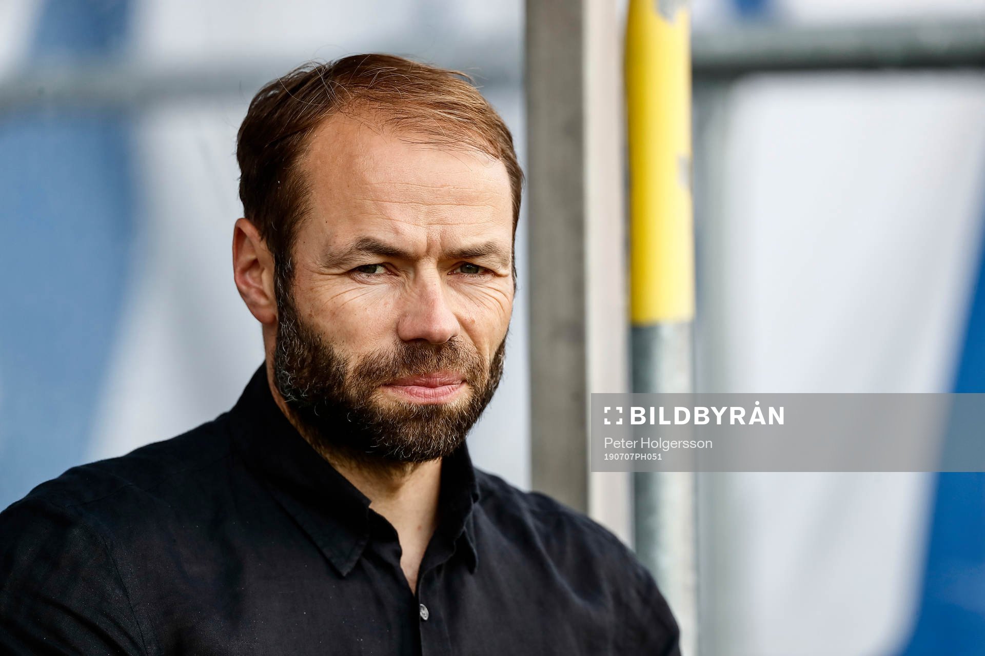 Häckens tränare Andreas Alm deppar