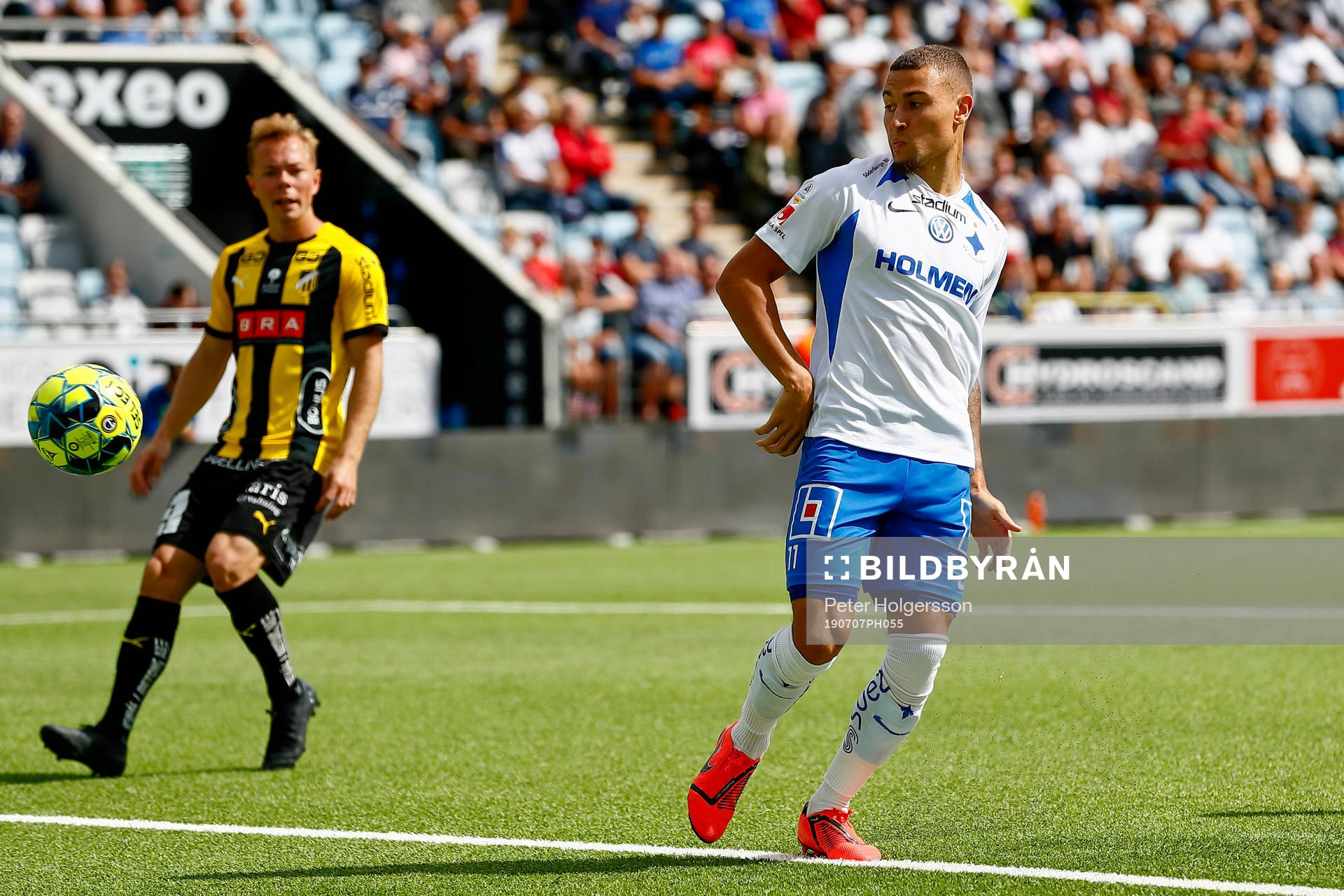 IFK Norrköpings Jordan Larsson gör mål 1-0